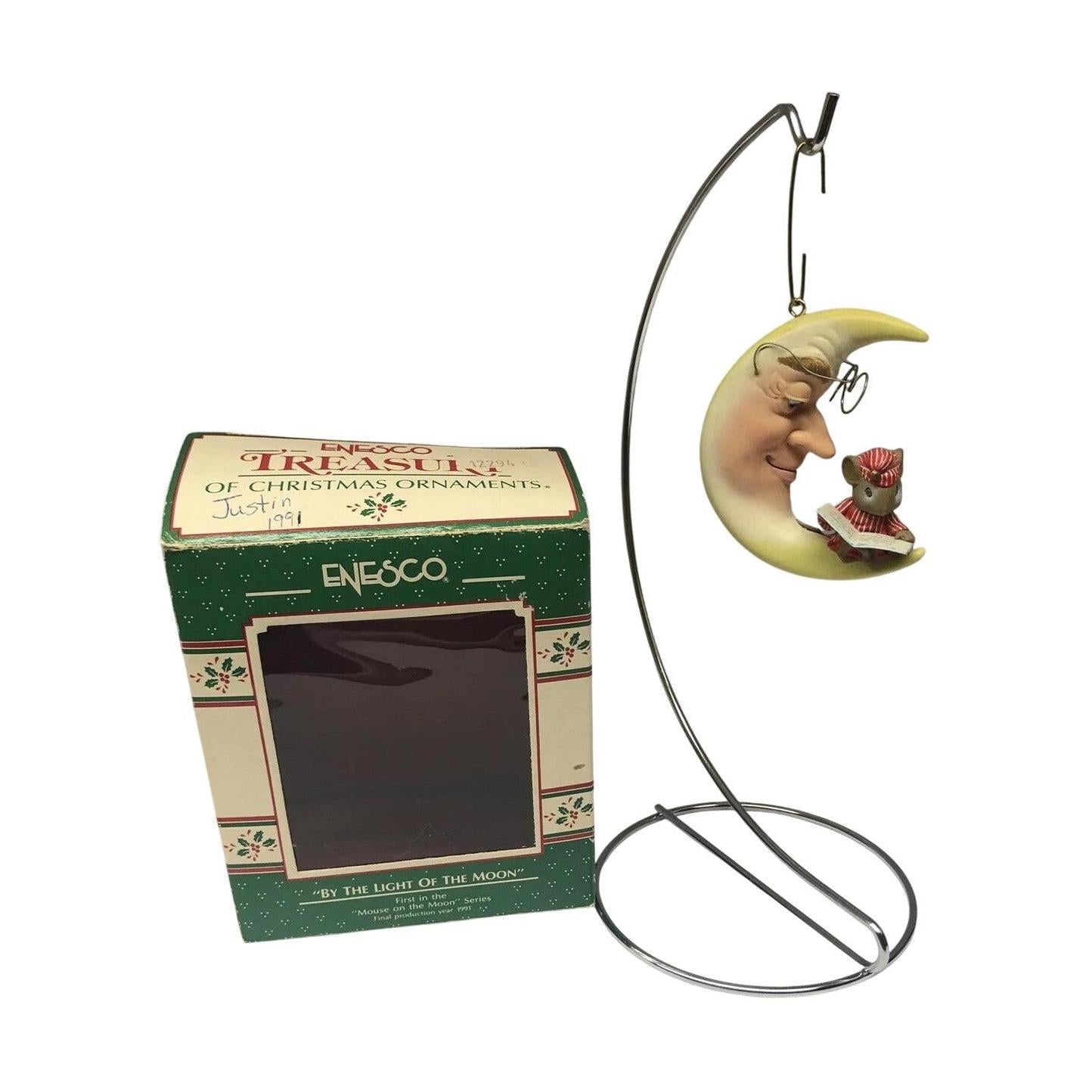 1989 By the Light of the Moon Enesco Ornament (Mouse) 563005