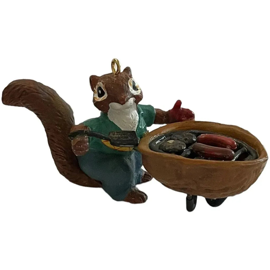 1989 Christmas Cook-Out - Second in the "In a Nutshell" Series Enesco Ornament (In a Nutshell) 561045