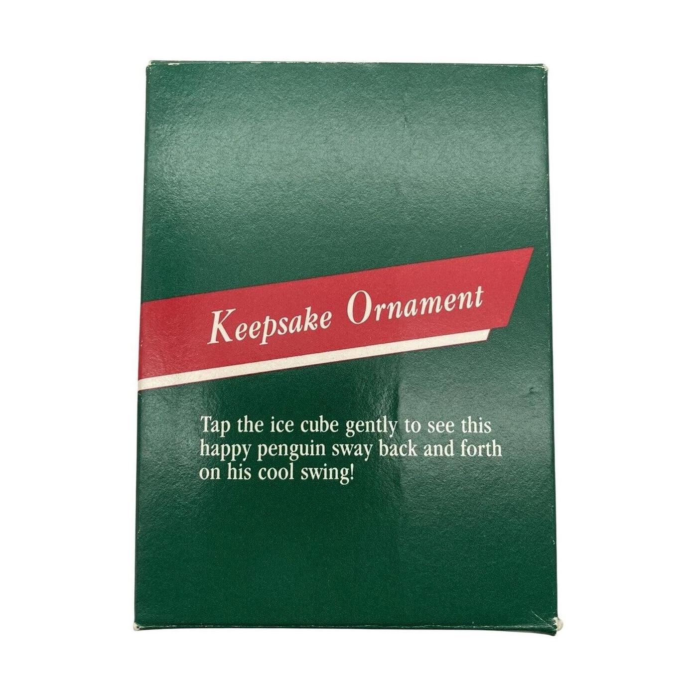 1989 Cool Swing Hallmark Ornament (Penguins) QX4875