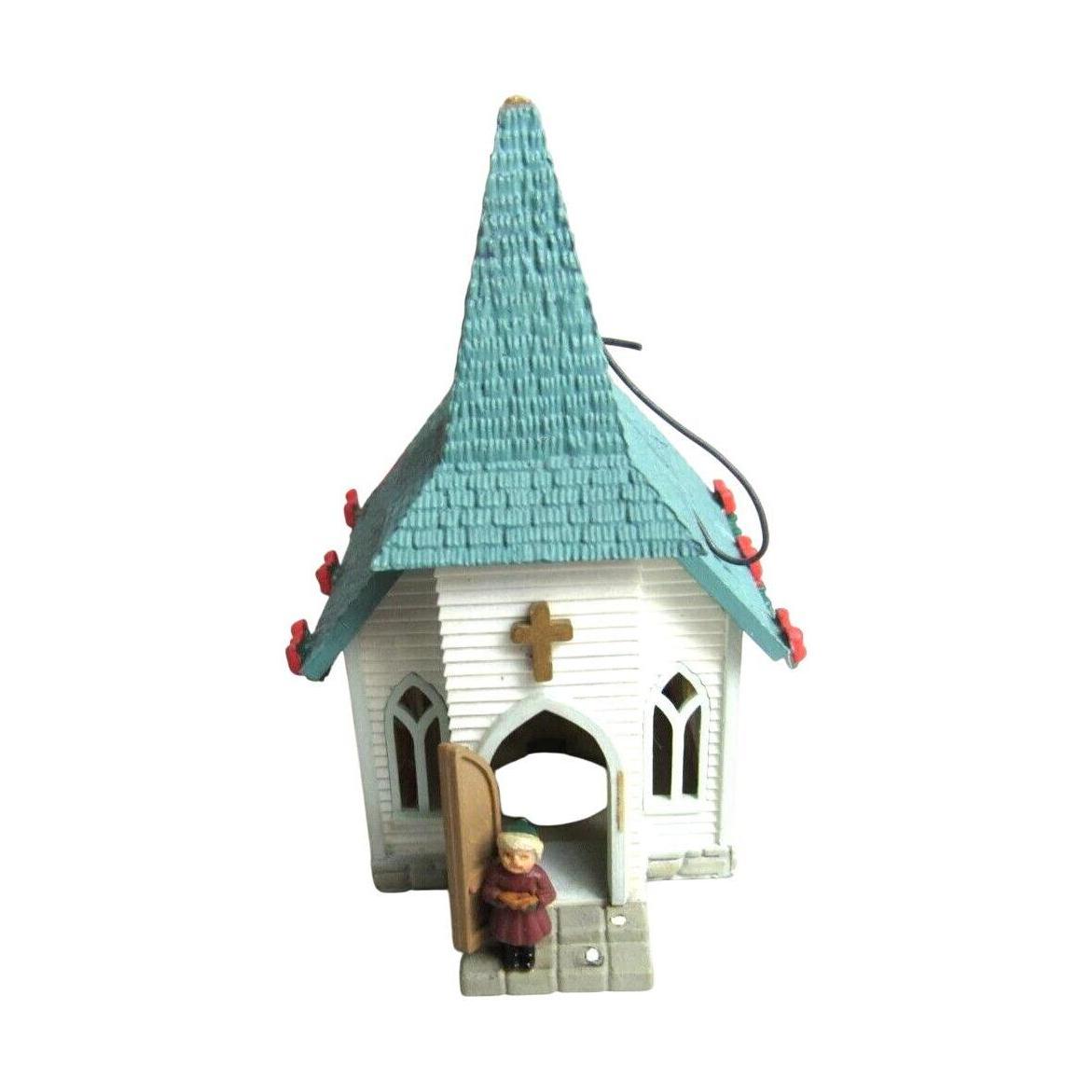 1989 "Old Town Church" First in the "Pine Hollow" Series Enesco Ornament (Church) 554871