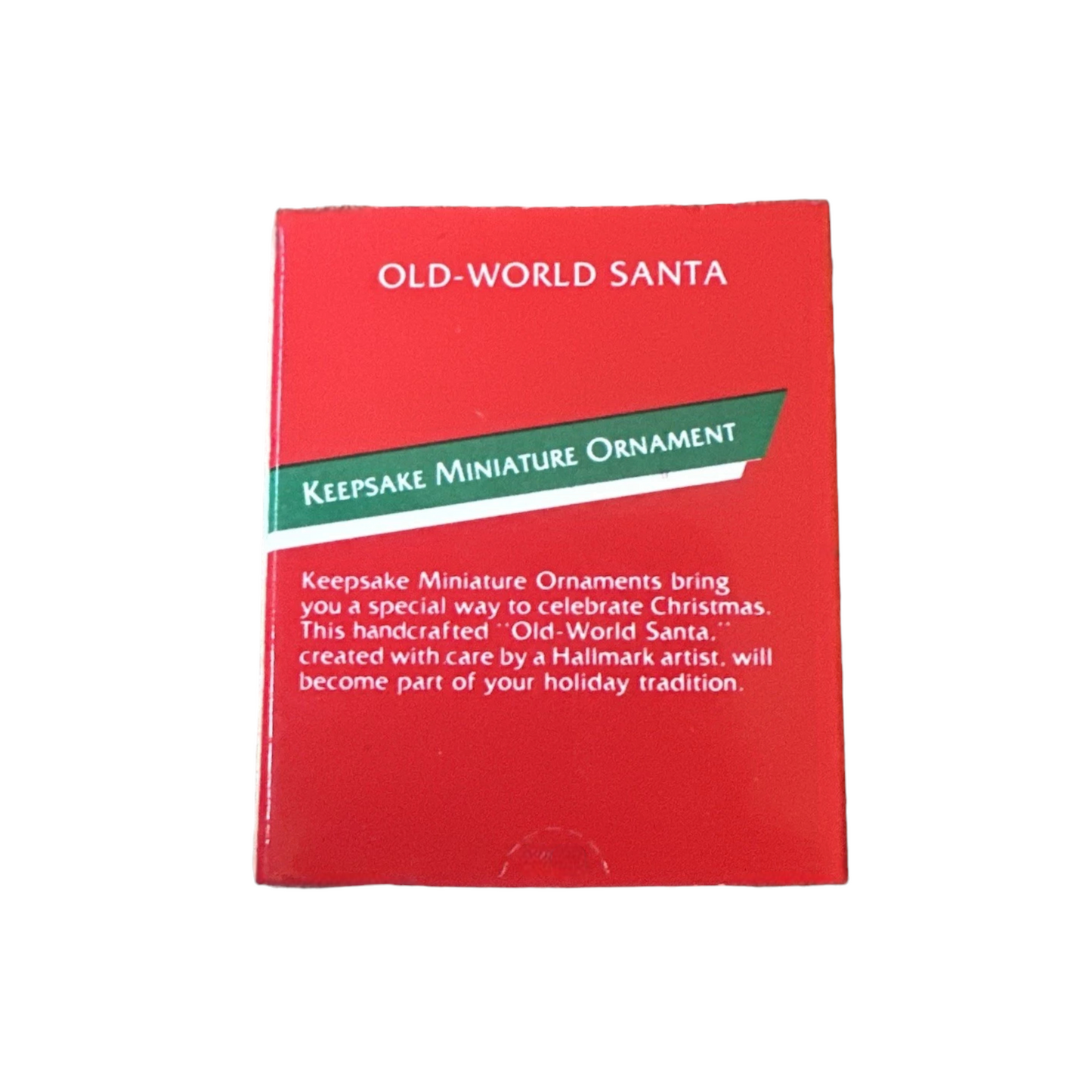 1989 Old-World Santa Hallmark Ornament (Santa Claus) QXM5695