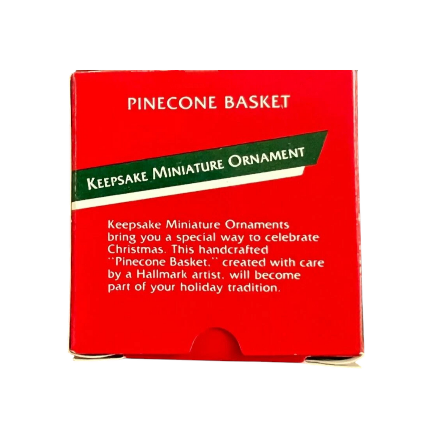 1989 Pinecone Basket (Chipmunk & Squirrel)