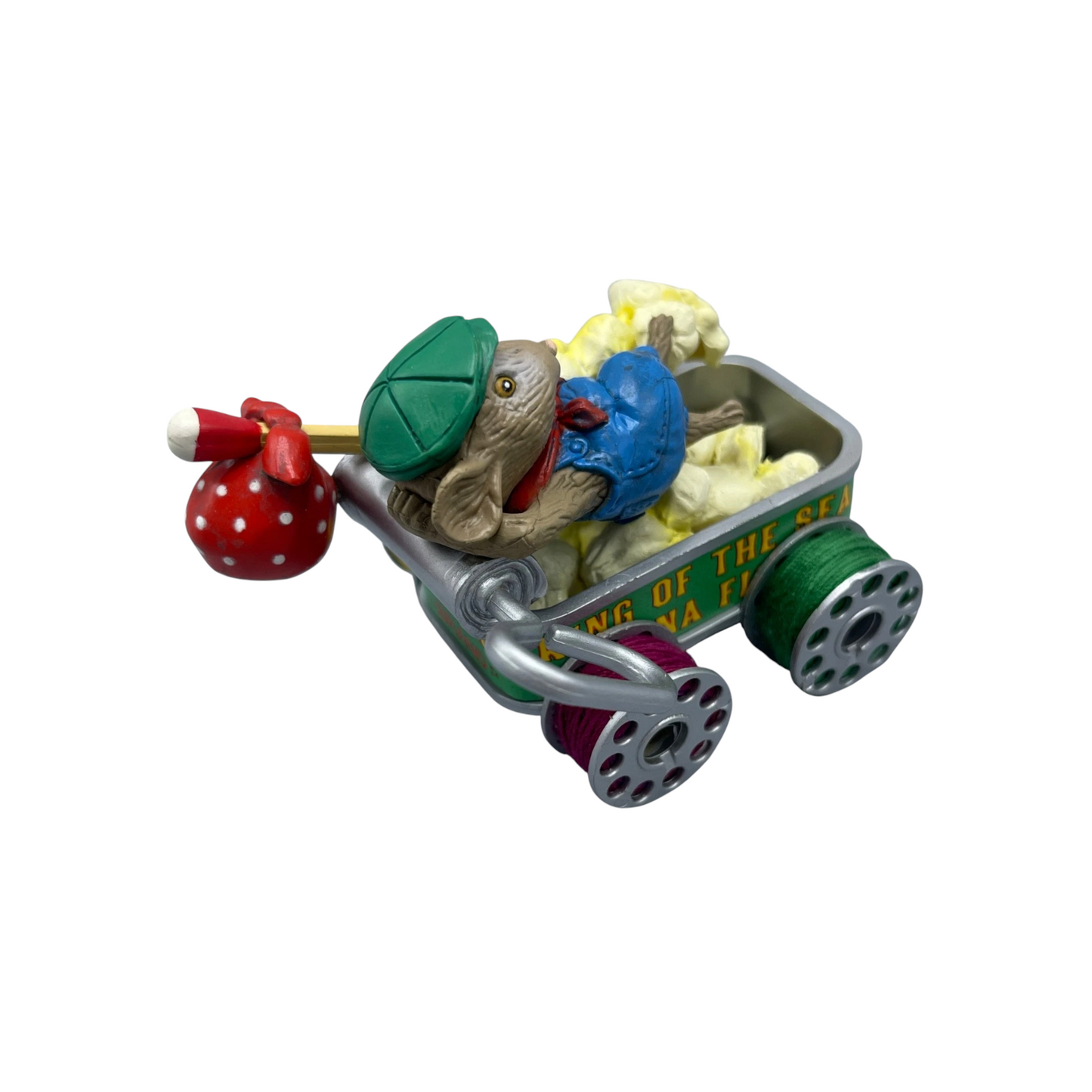 1989 Sardine Express - Second in the King O' the Road Series Enesco Ornament (Mouse) 554588