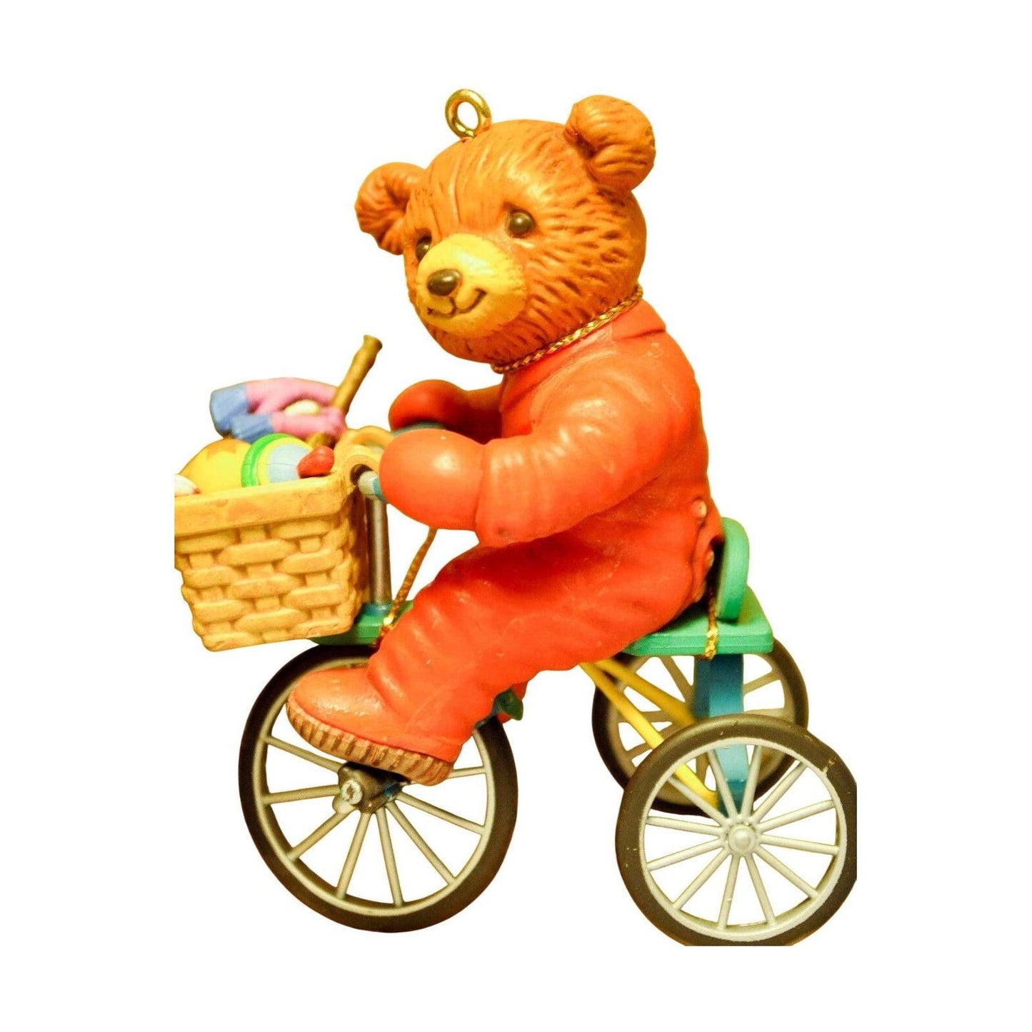 1989 Travelin' Trike - Sixth in the "Michael Bear" Series Enesco Ornament (Teddy Bear) 562882