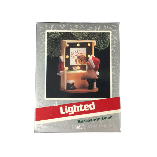 1989 Backstage Bear Hallmark Ornament (Teddy Bear) QLX7215