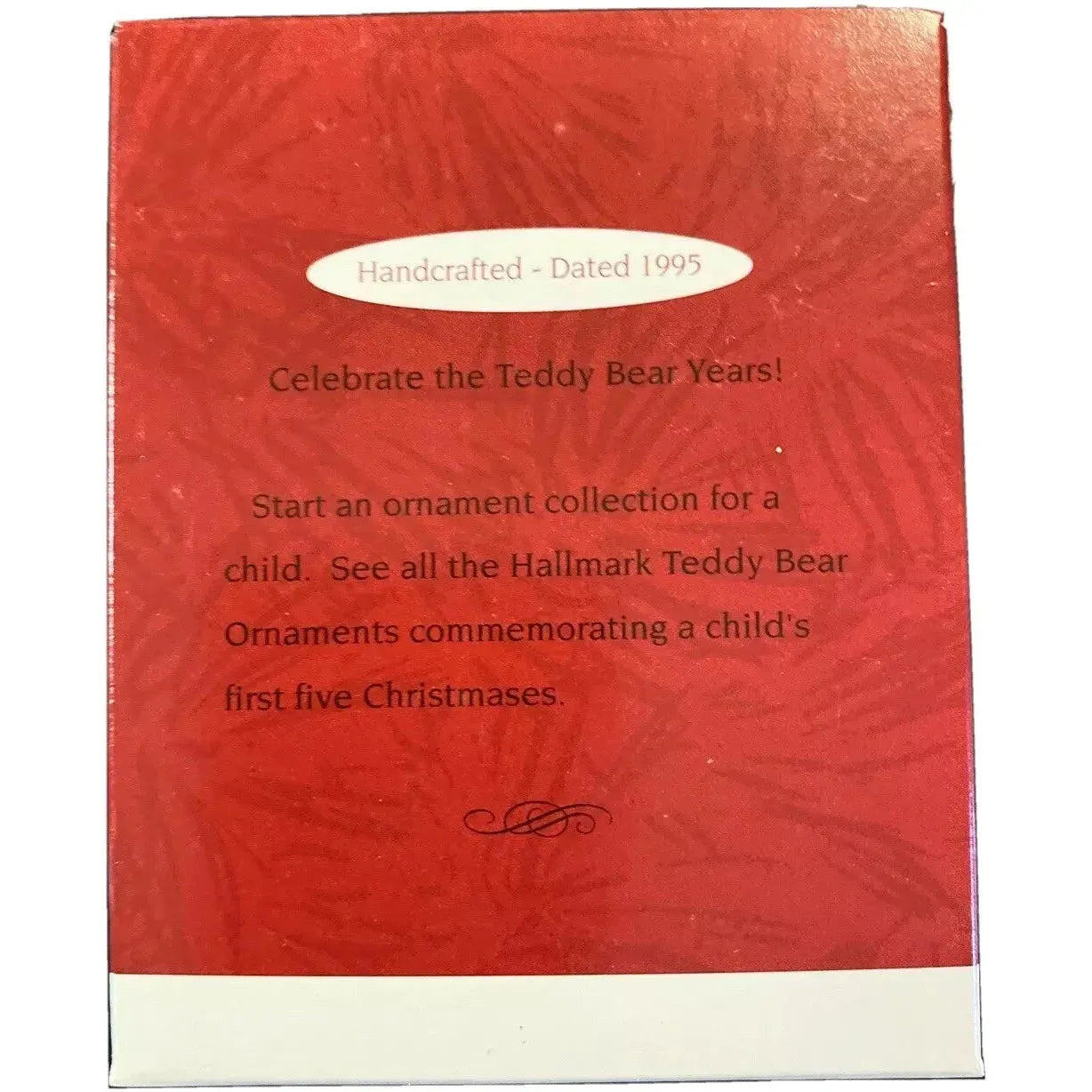 1989 Child's Fifth Christmas Hallmark Ornament (Child's Age Collection) QX5637