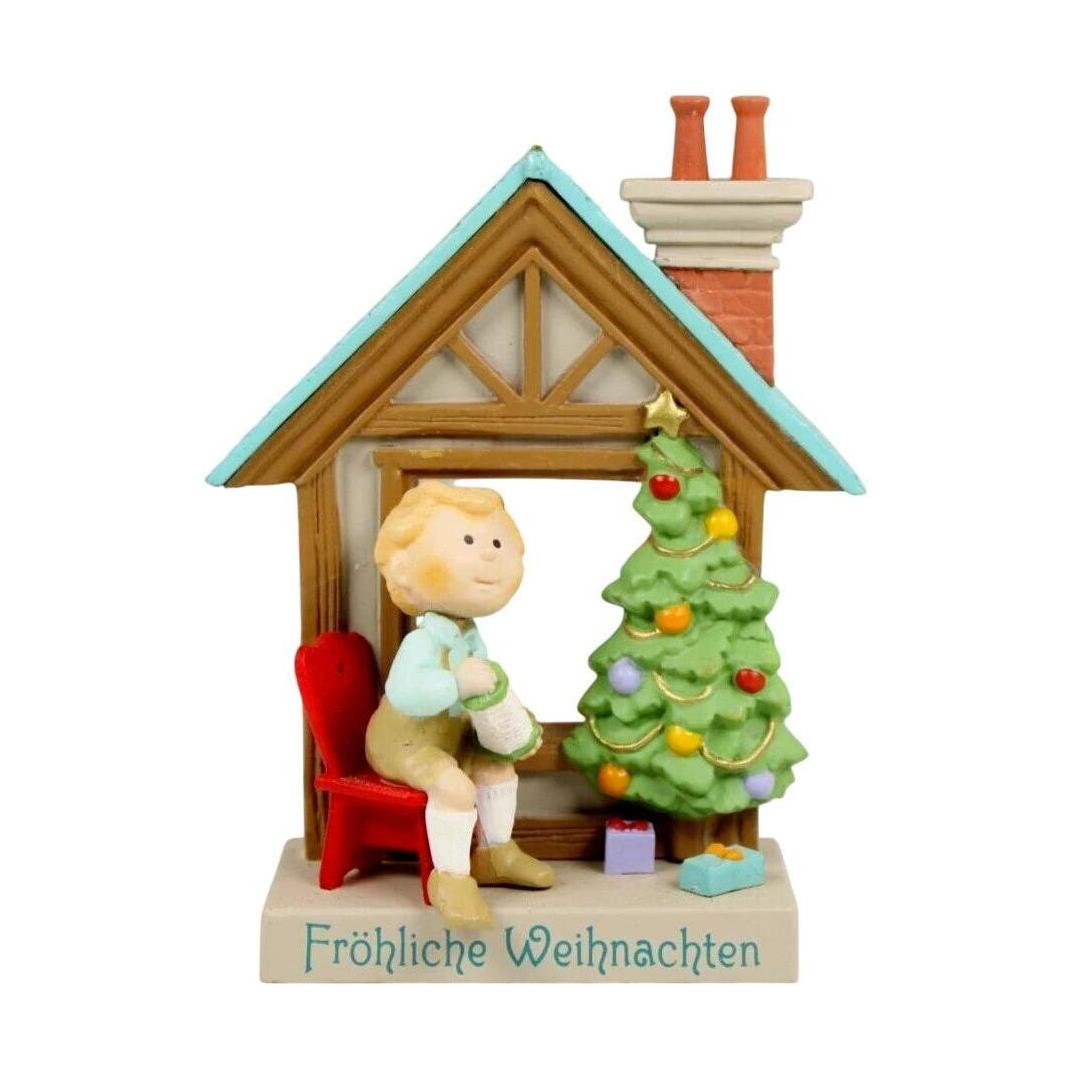 1989 Frohliche Weihnachten Hallmark Ornament (Windows of the World) QX4625