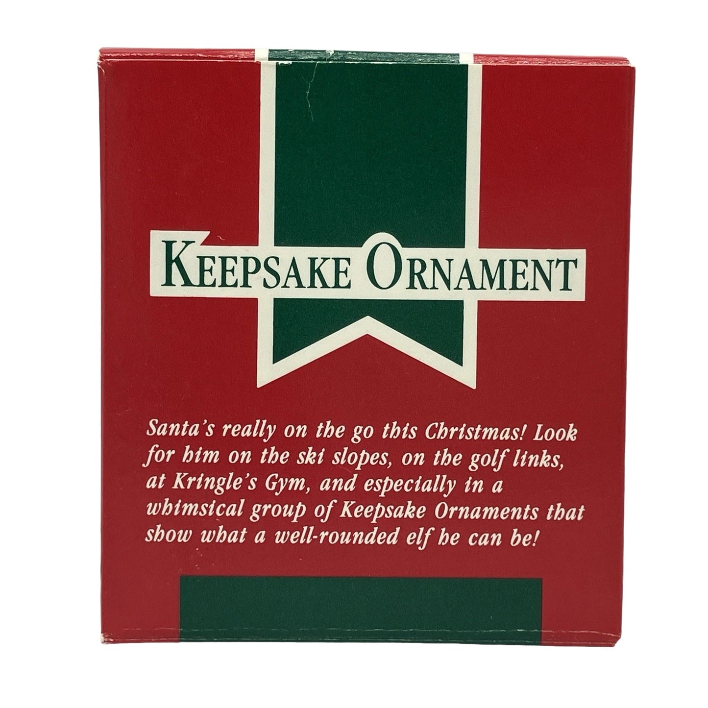 1989 Here's the Pitch Hallmark Ornament (Santa Claus) QX5455