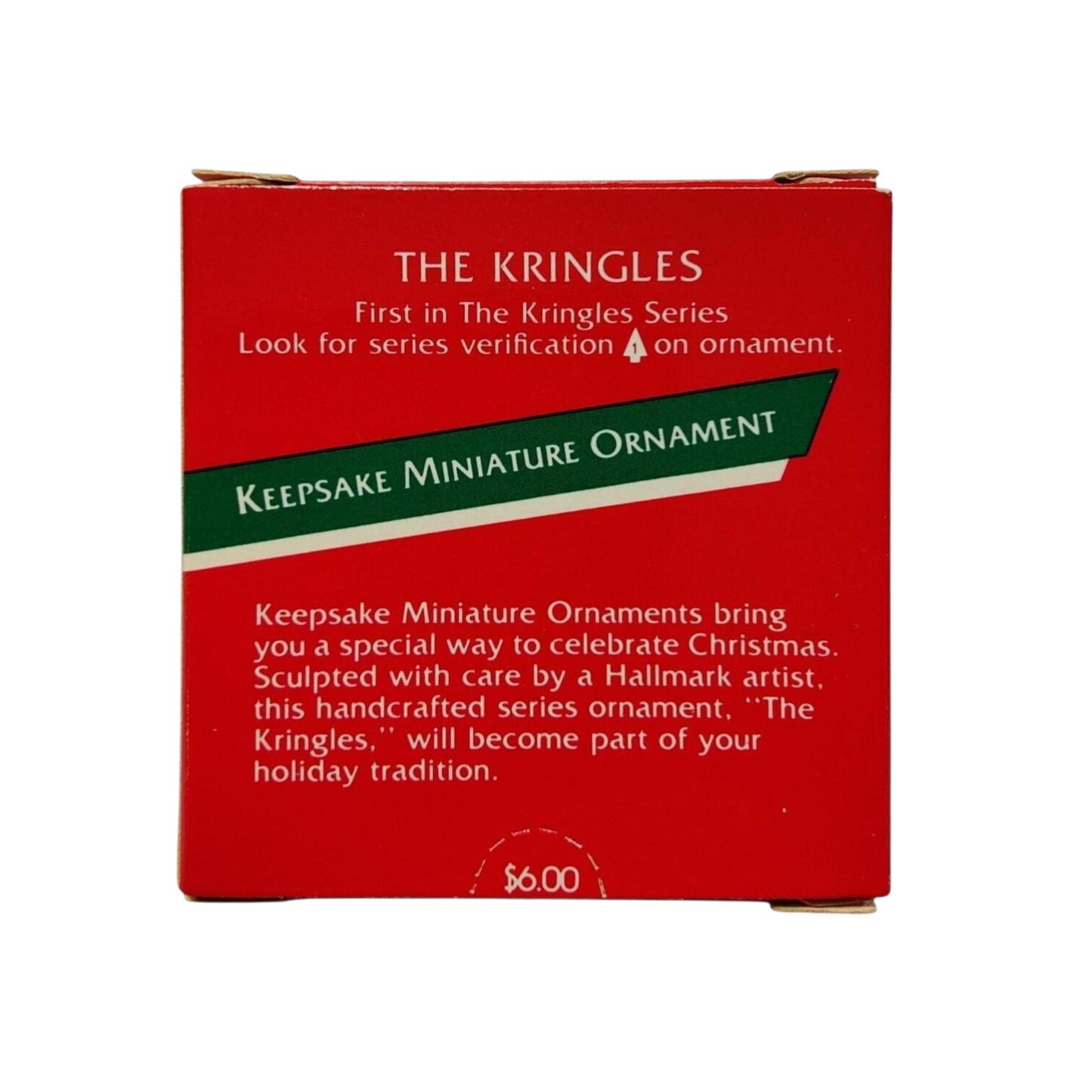 1989 Santa with Package Behind Back (The Kringles)
