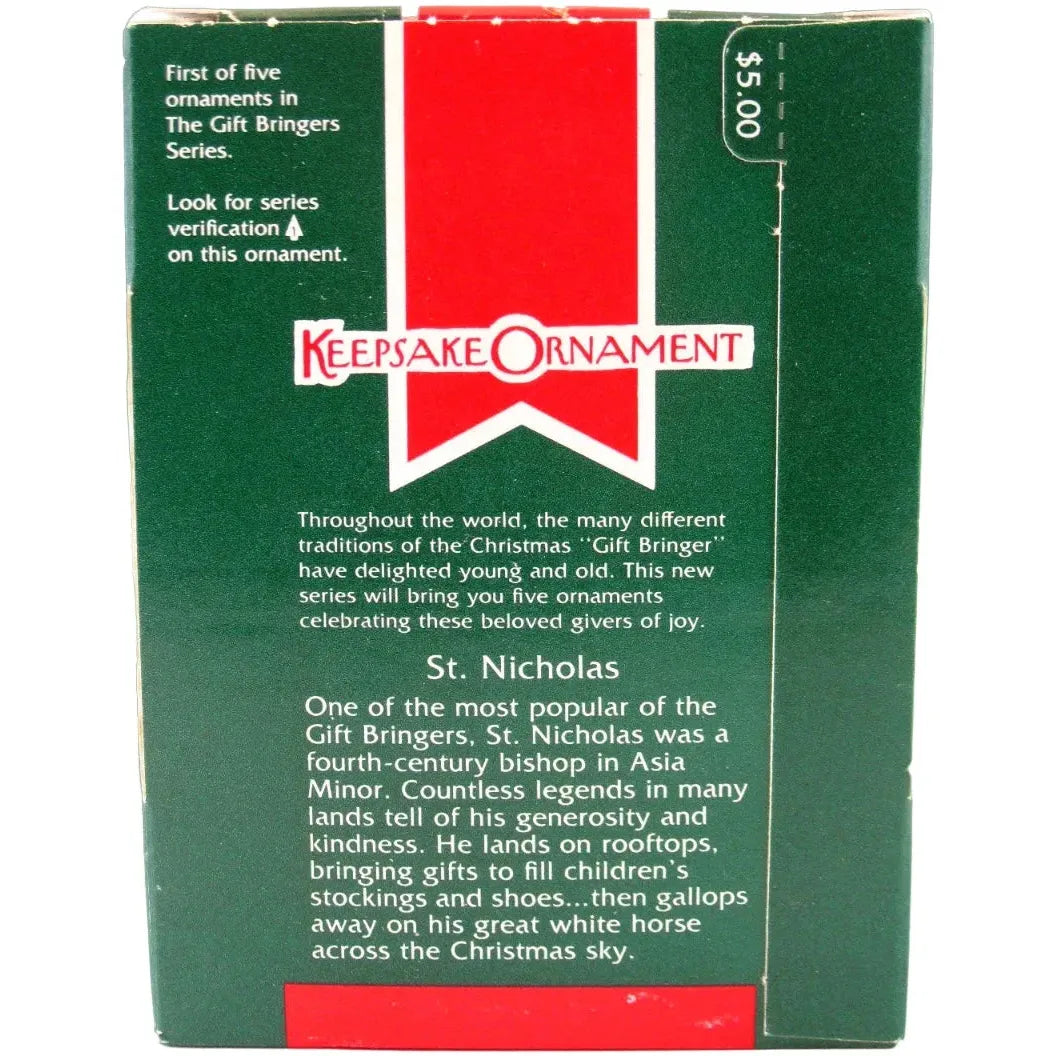 1989 St. Nicholas Hallmark Ornament (The Gift Bringers) QX2795