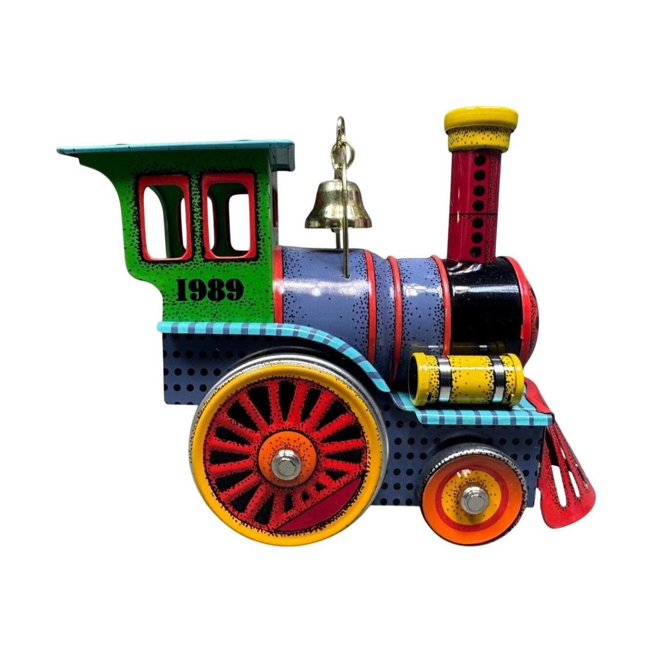 1989 Tin Locomotive Hallmark Ornament (Tin Locomotive) QX4602