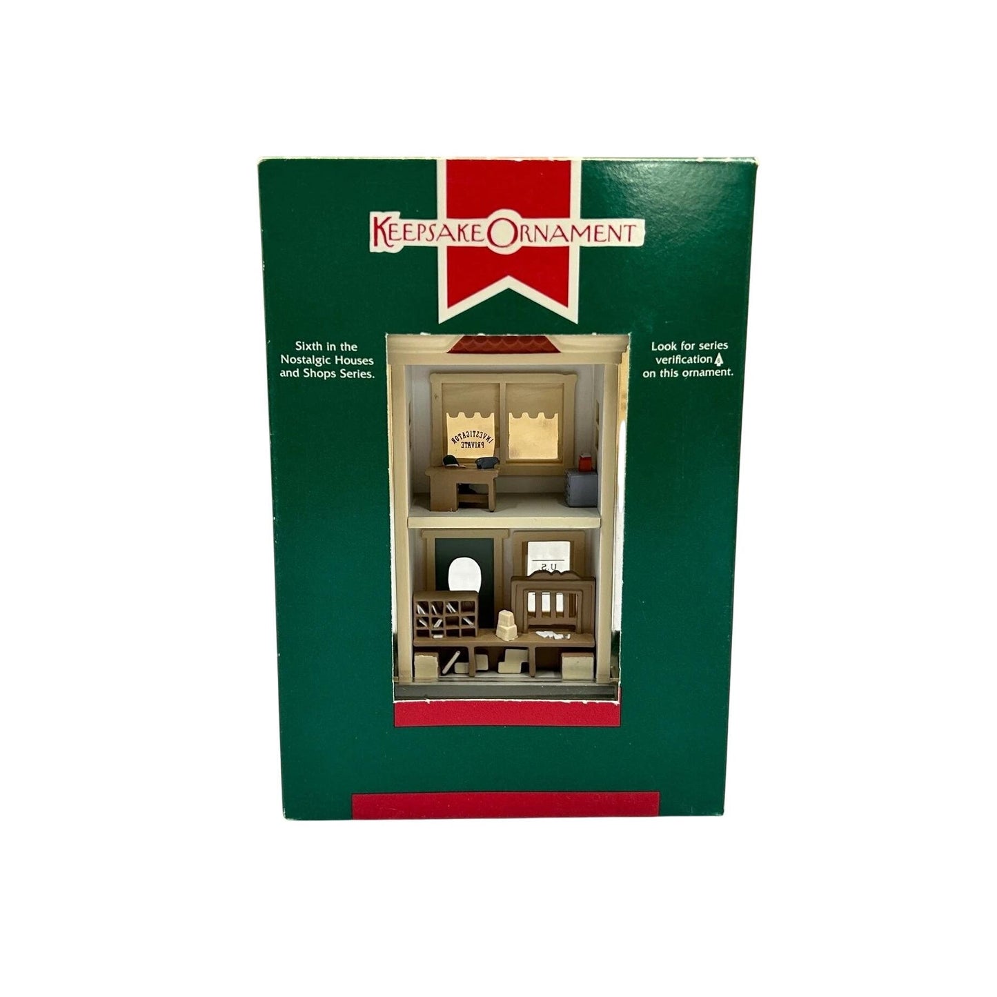 1989 U.S. Post Office Hallmark Ornament (Nostalgic Houses and Shops) QX4582