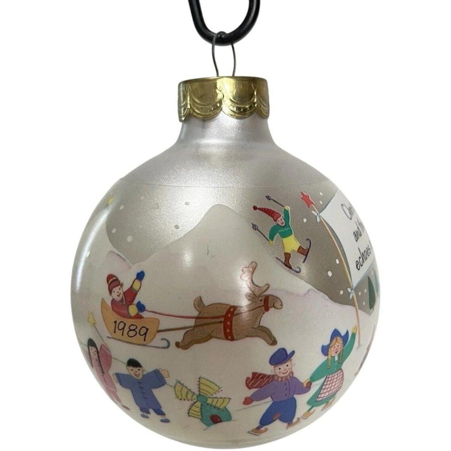 1989 World of Love Hallmark Ornament (Ball) QX2745