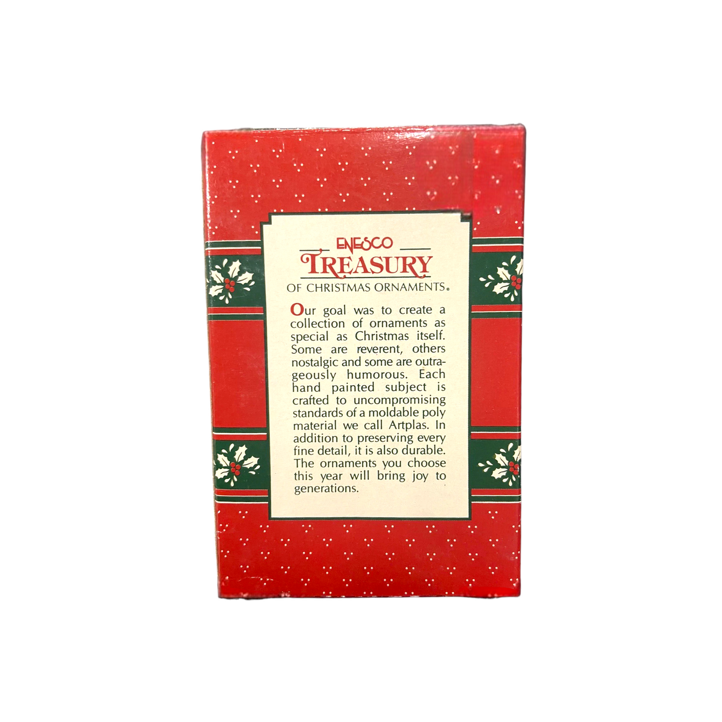 1990 Baby's Christmas Feast Enesco Ornament (Mouse) 565040