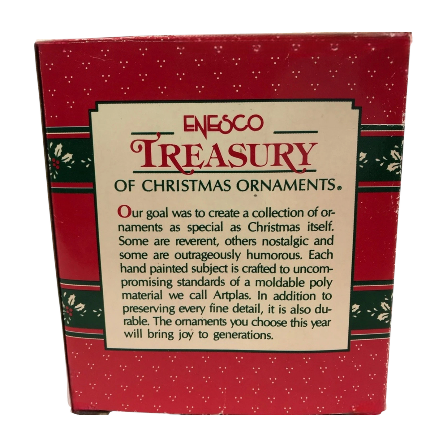 1990 Bearing Holiday Wishes (Wreath)