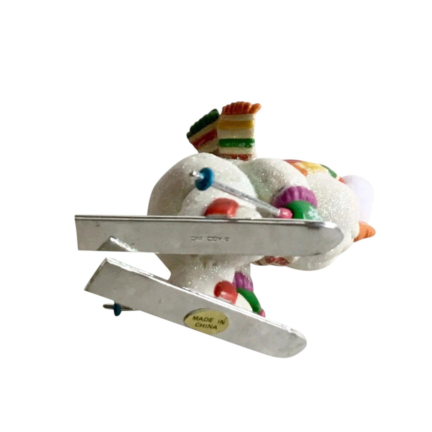 1990 Downhill Delight Carlton Cards Ornaments (Snowmen) 126046-4