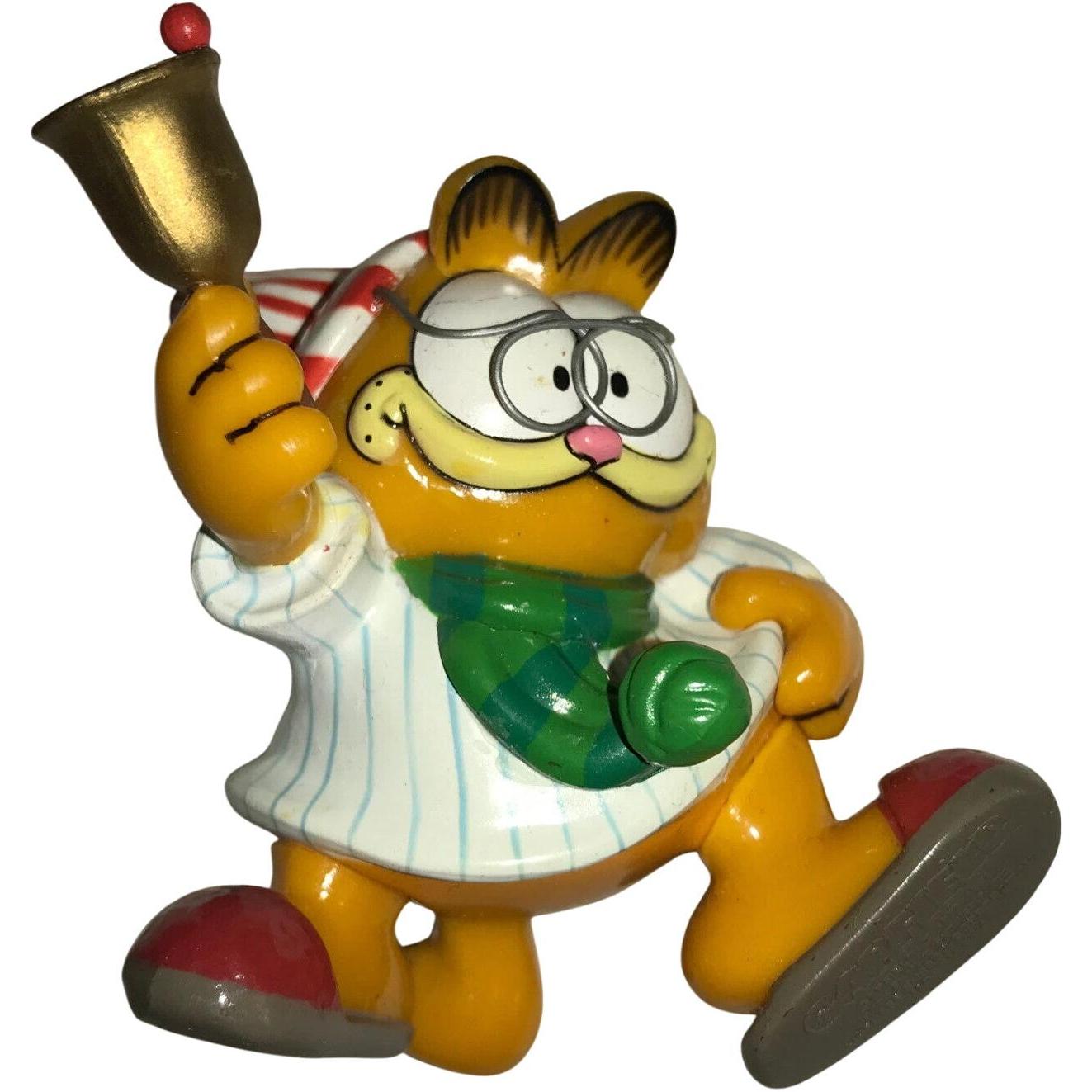 1990 "Ho-Ho Holiday Scrooge" second in the "Dickens of a Christmas" Series Enesco Ornament (Garfield) 563234