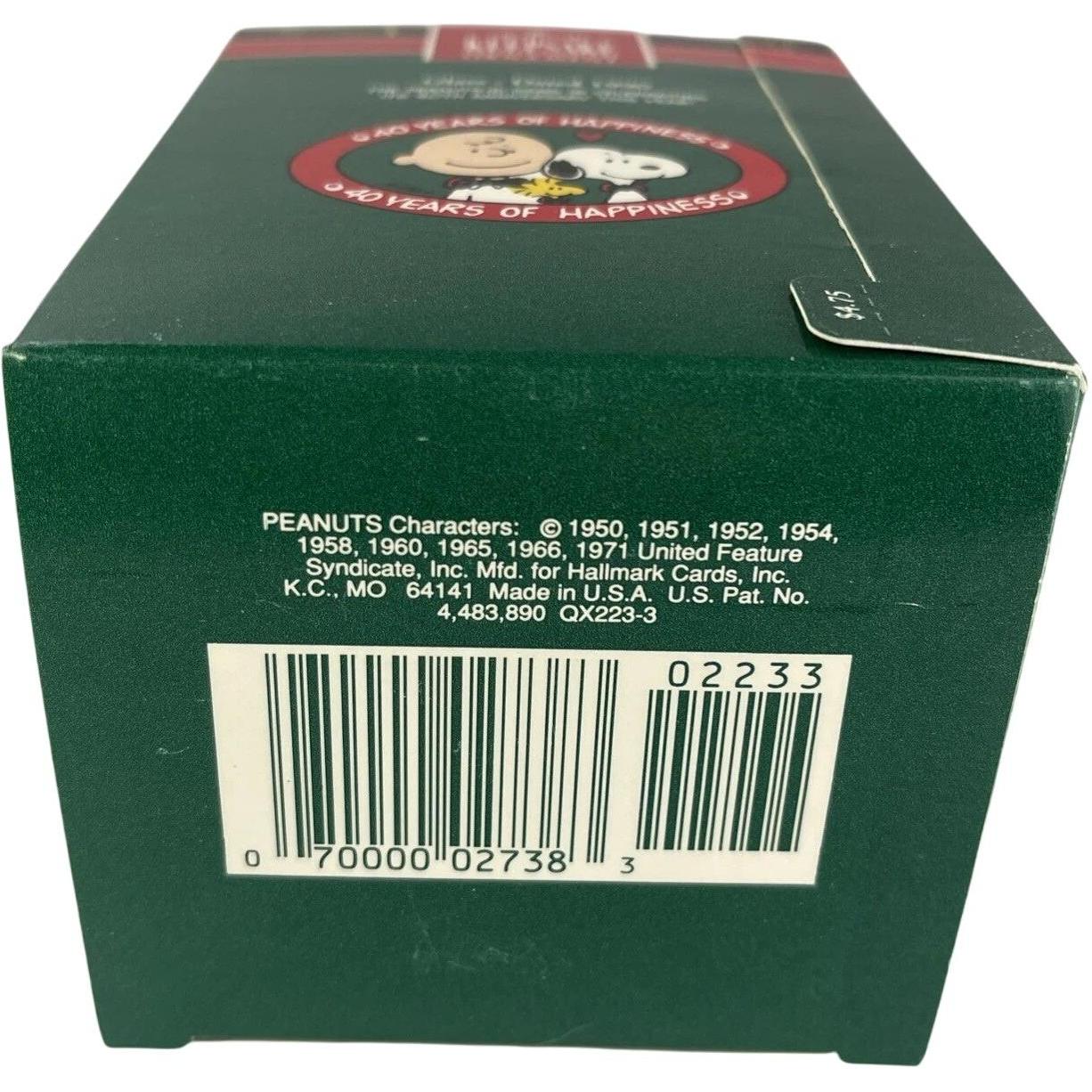 1990 Peanuts Hallmark Ornament (Peanuts) QX2233