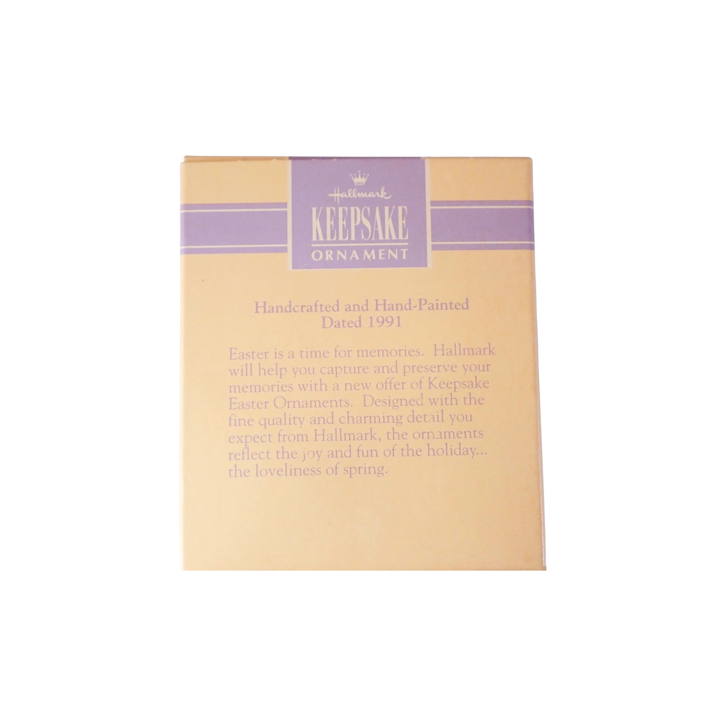 1990 Spirit of Easter Hallmark Ornament (Easter) QEO5169