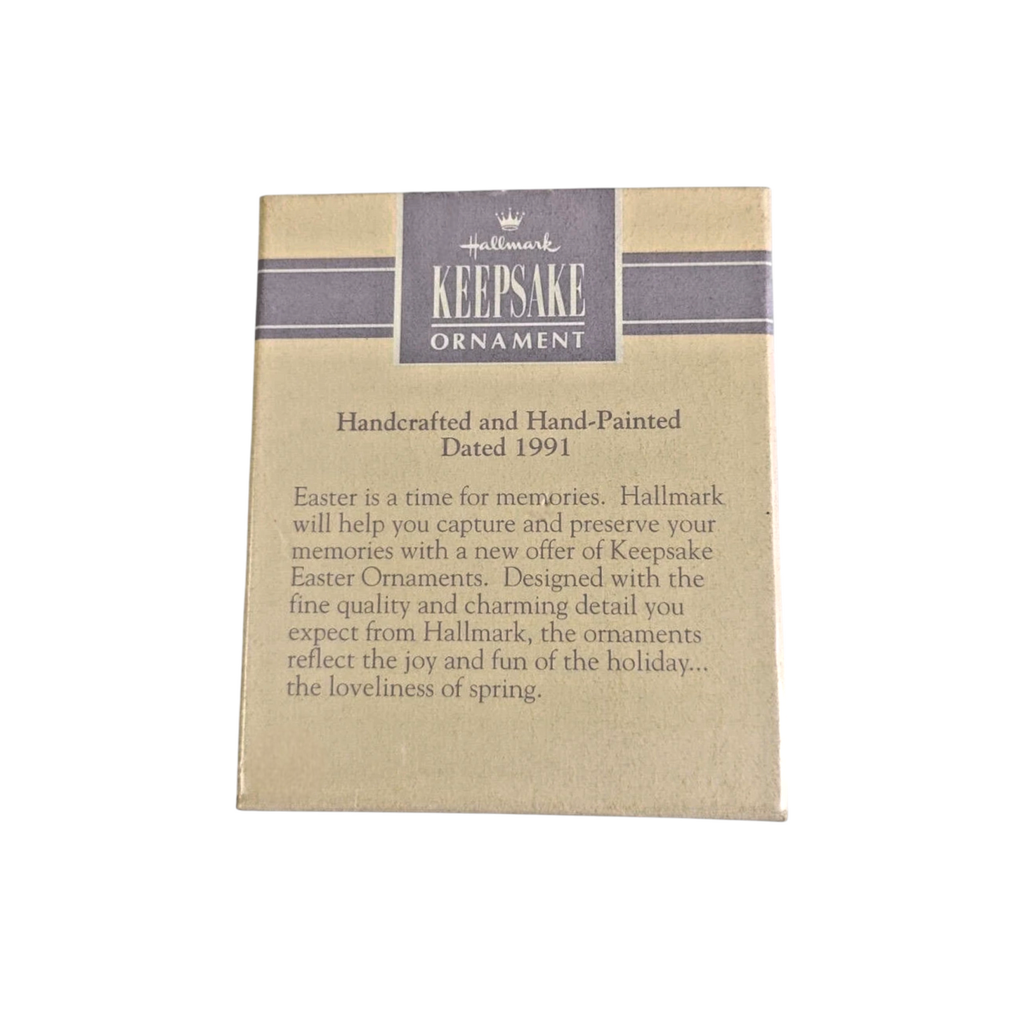 1990 Springtime Stroll Hallmark Ornament (Easter) QEO5167