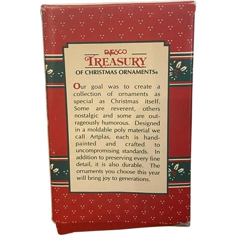 1990 Swinging On A Star - Chewing Gum Enesco Ornament (Wreath) 166642