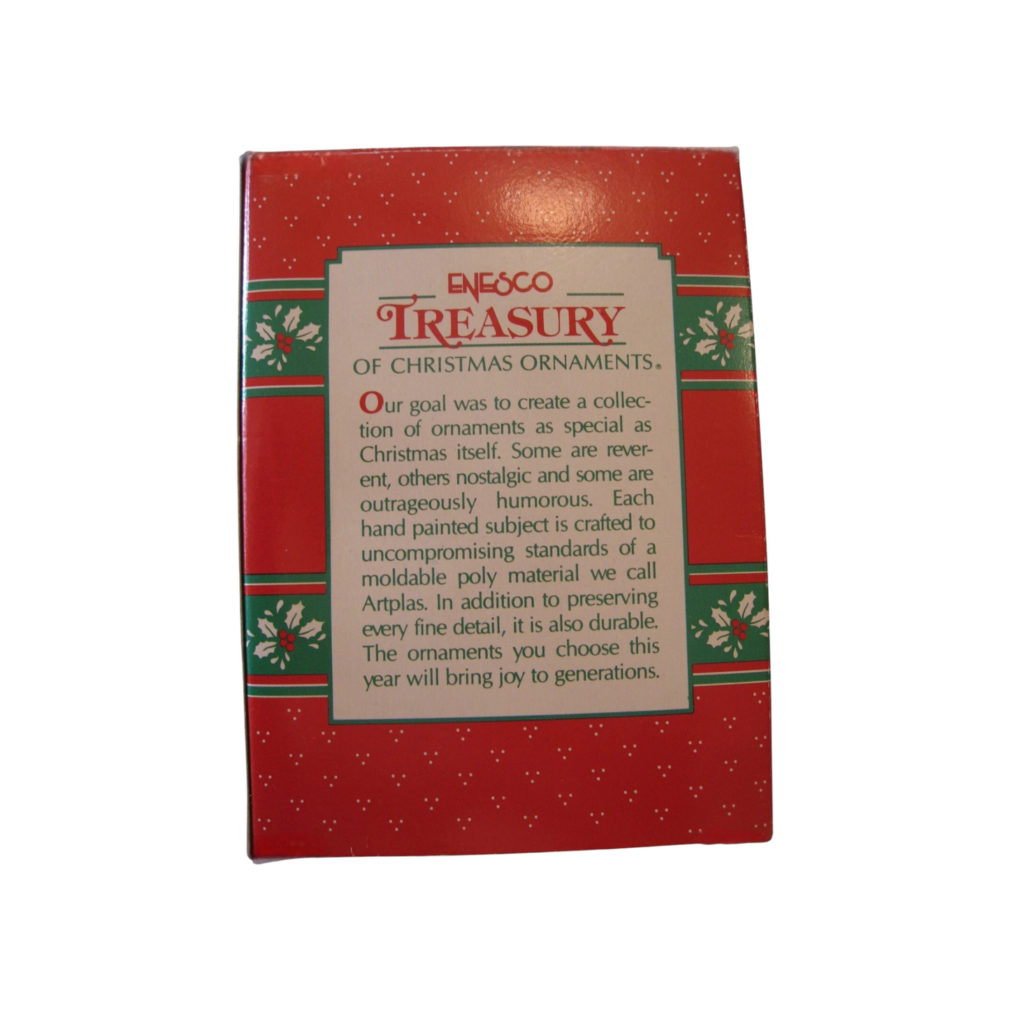 1990 Th-ink-in' of You Enesco Ornament (Chester Chipmunk) 562920