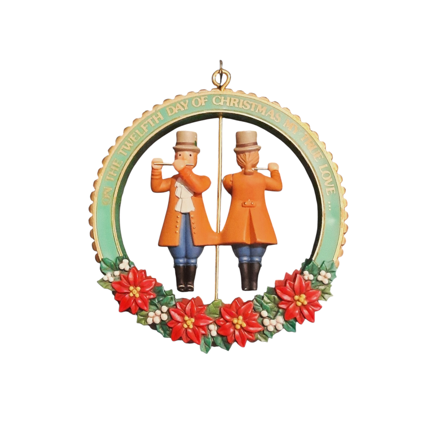 1990 Twelve Pipers Piping - Twelfth and Final Issue in the Twelve Days of Christmas Series Enesco Ornament (Twelve Days of Christmas) 573965 Image9