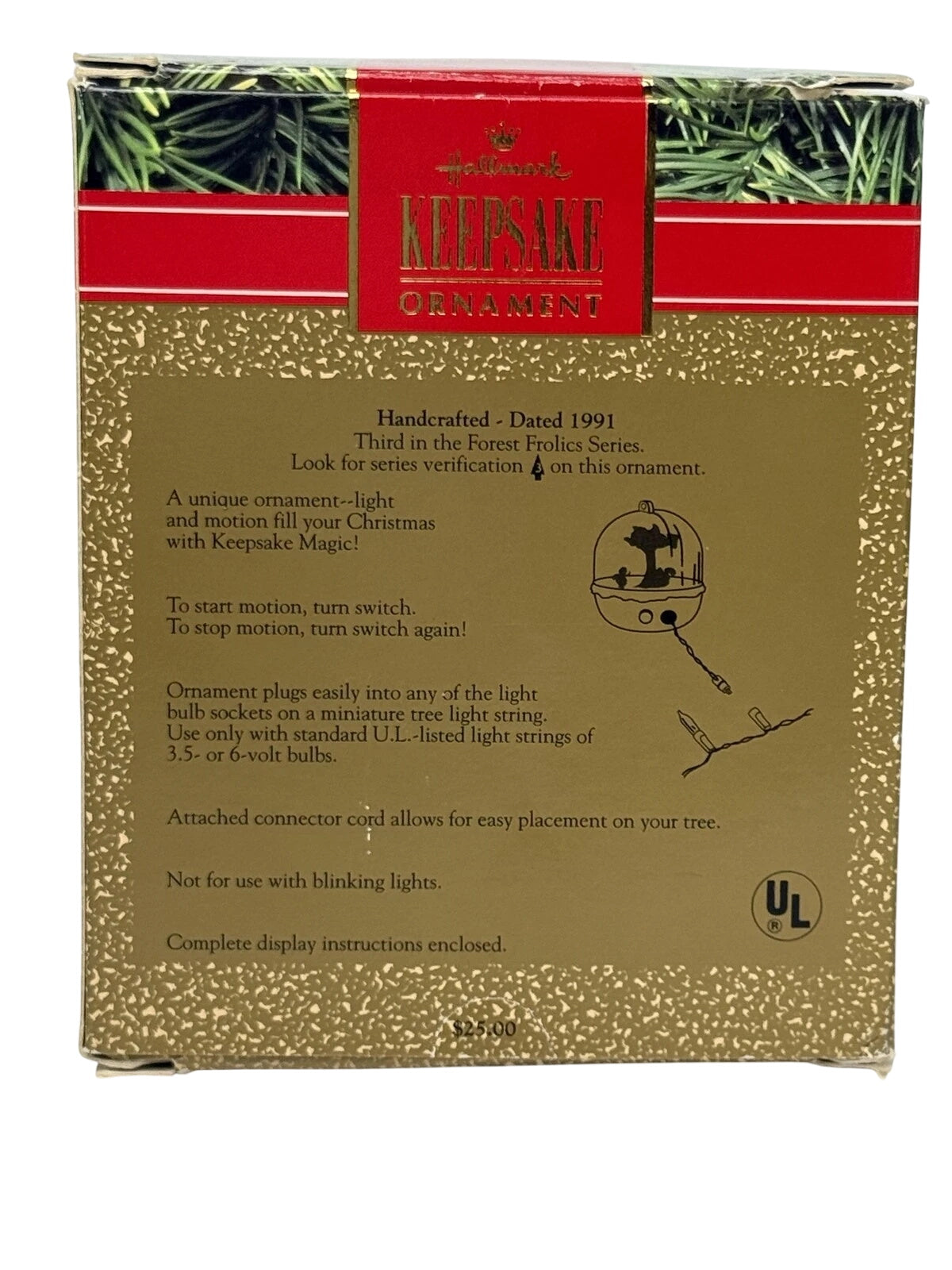 1990 Animal in Tree House Hallmark Ornament (Forest Frolics) QLX7236