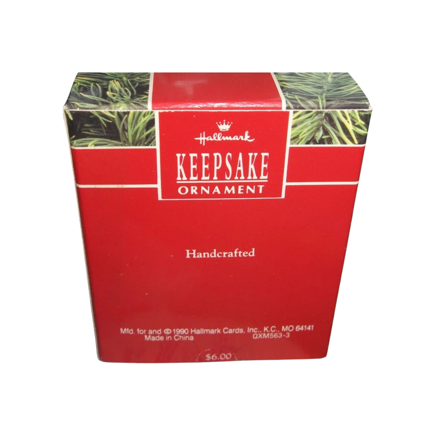 1990 Bear Hug Hallmark Ornament (Teddy Bear) QXM5633