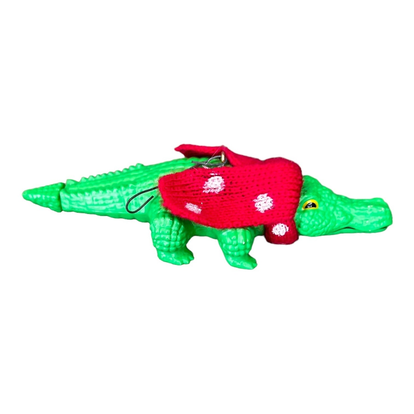1990 Christmas Croc Hallmark Ornament (Animal) QX4373