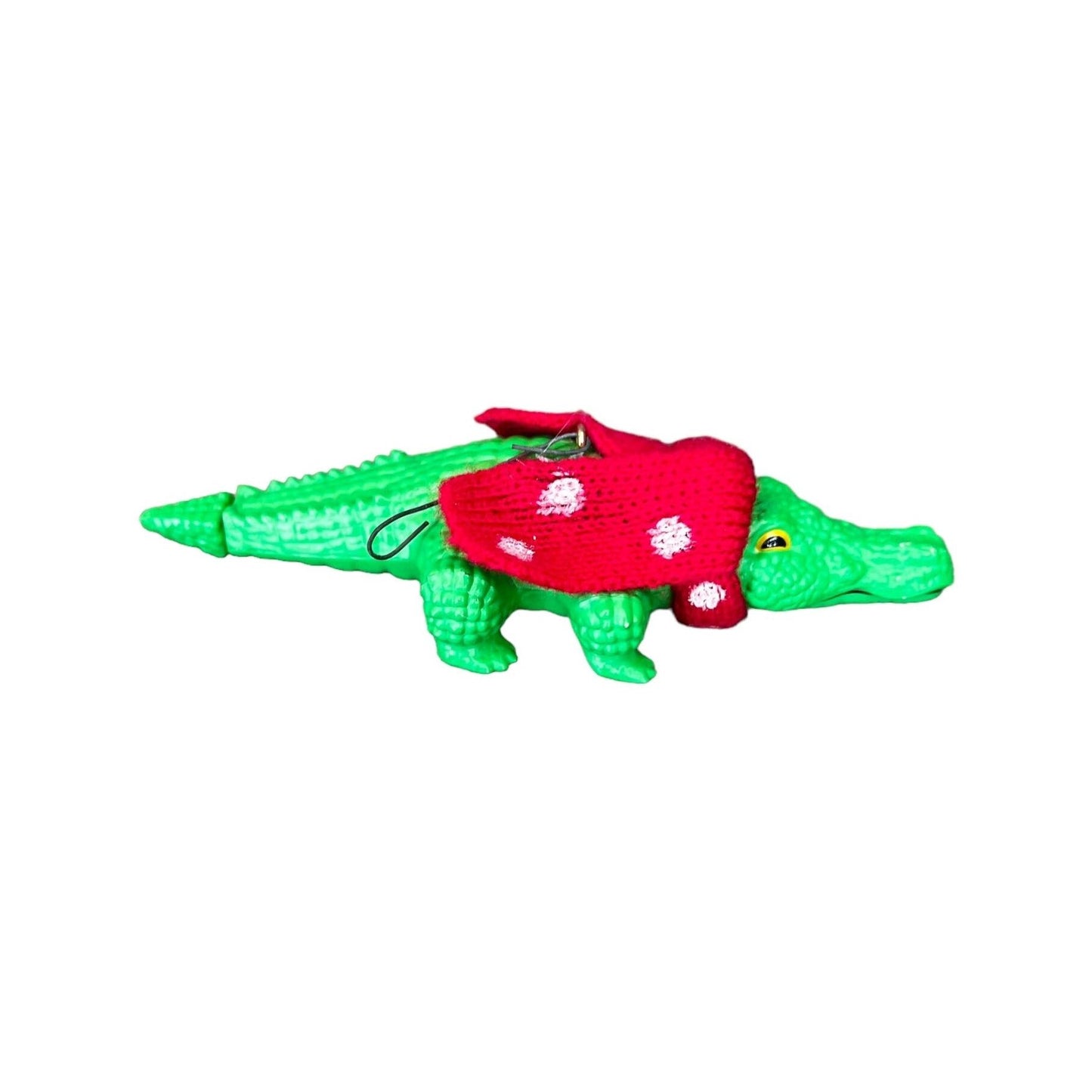 1990 Christmas Croc Hallmark Ornament (Animal) QX4373