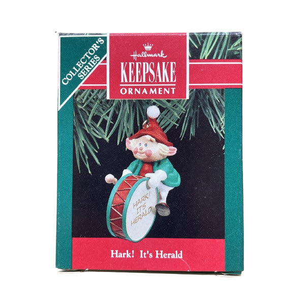1990 Drum Hallmark Ornament (Hark! It's Herald) QX4463