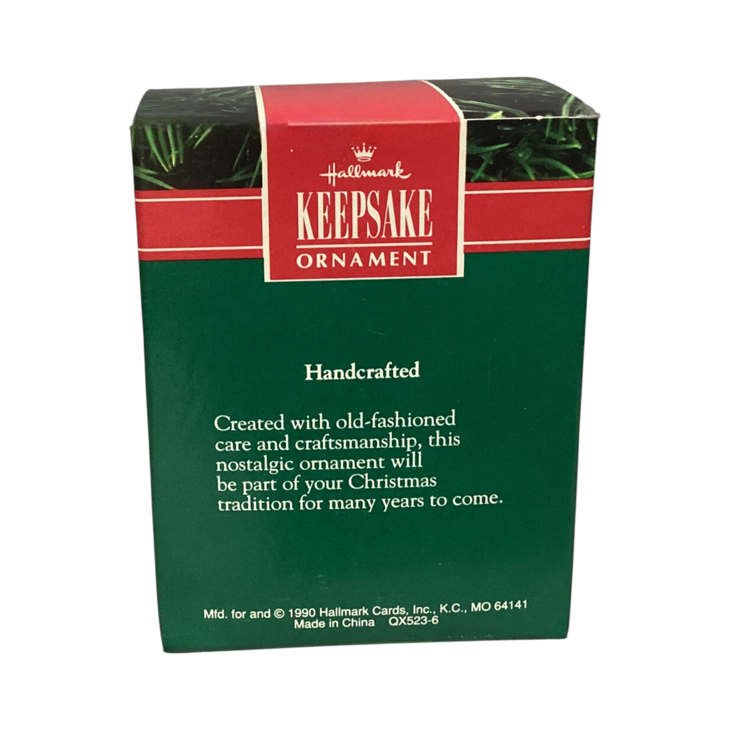 1990 Goose Cart Hallmark Ornament (Goose) QX5236