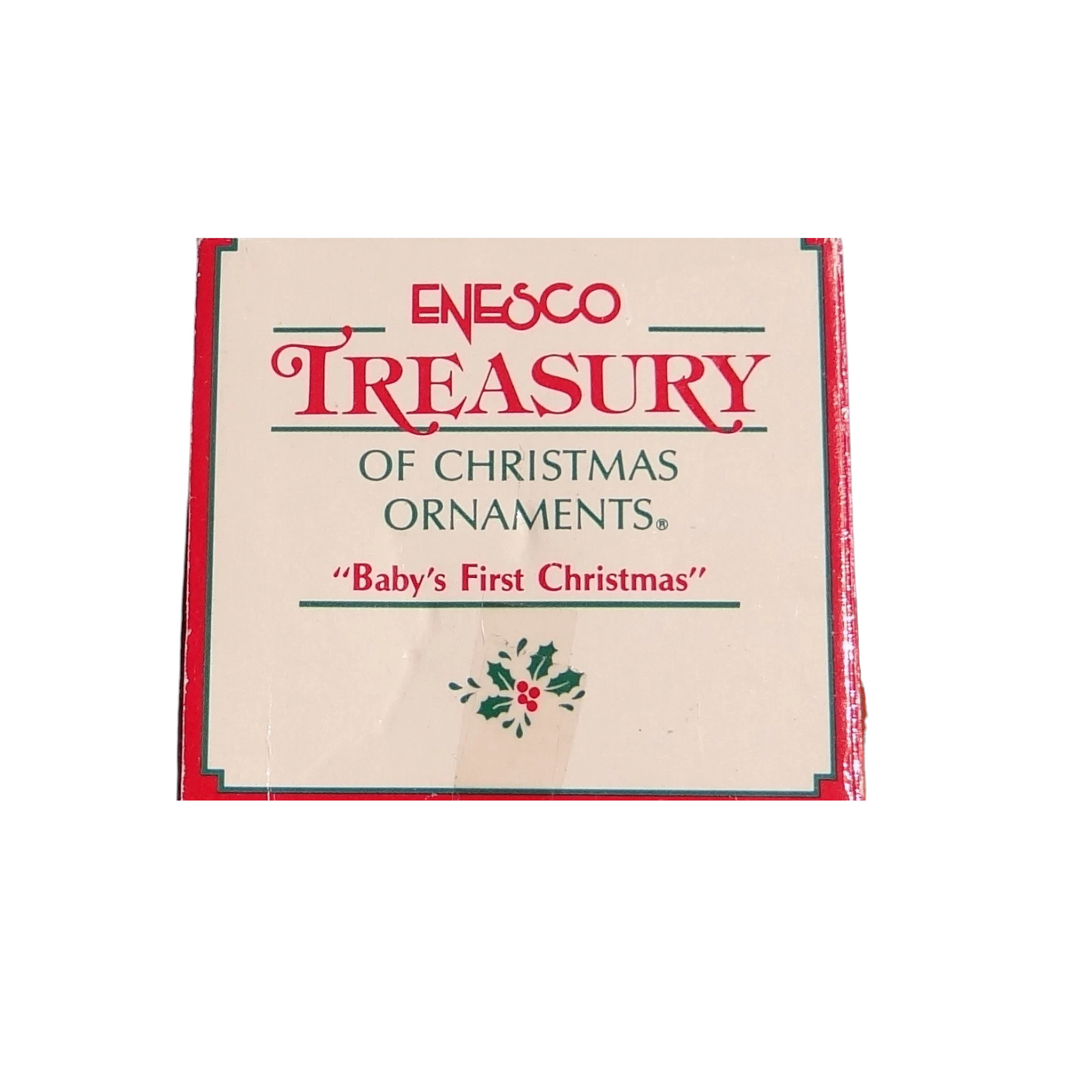 1991 Baby's First Chrstmas - Eight Issue in the "Baby Bear Swing" dated Series (Baby)