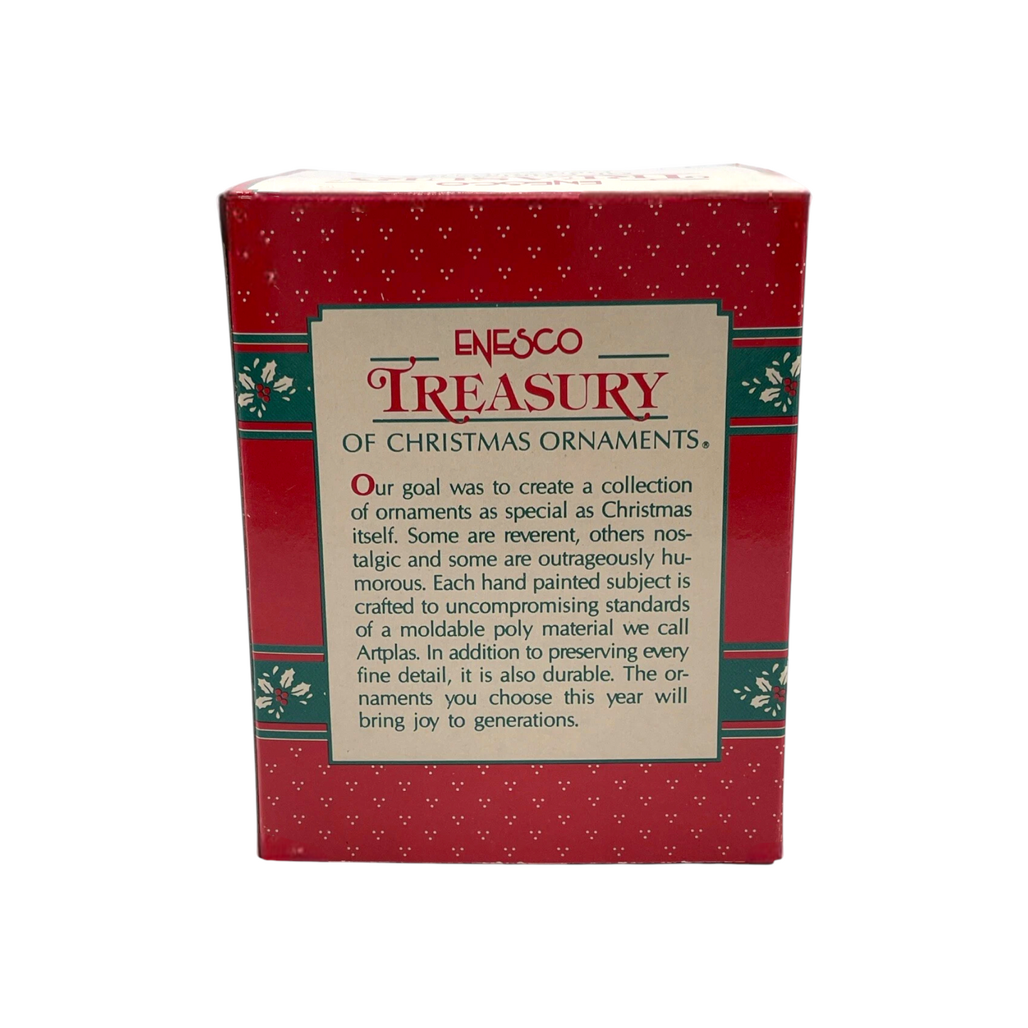 1991 Deck the Halls Enesco Ornament (Casino) 575127