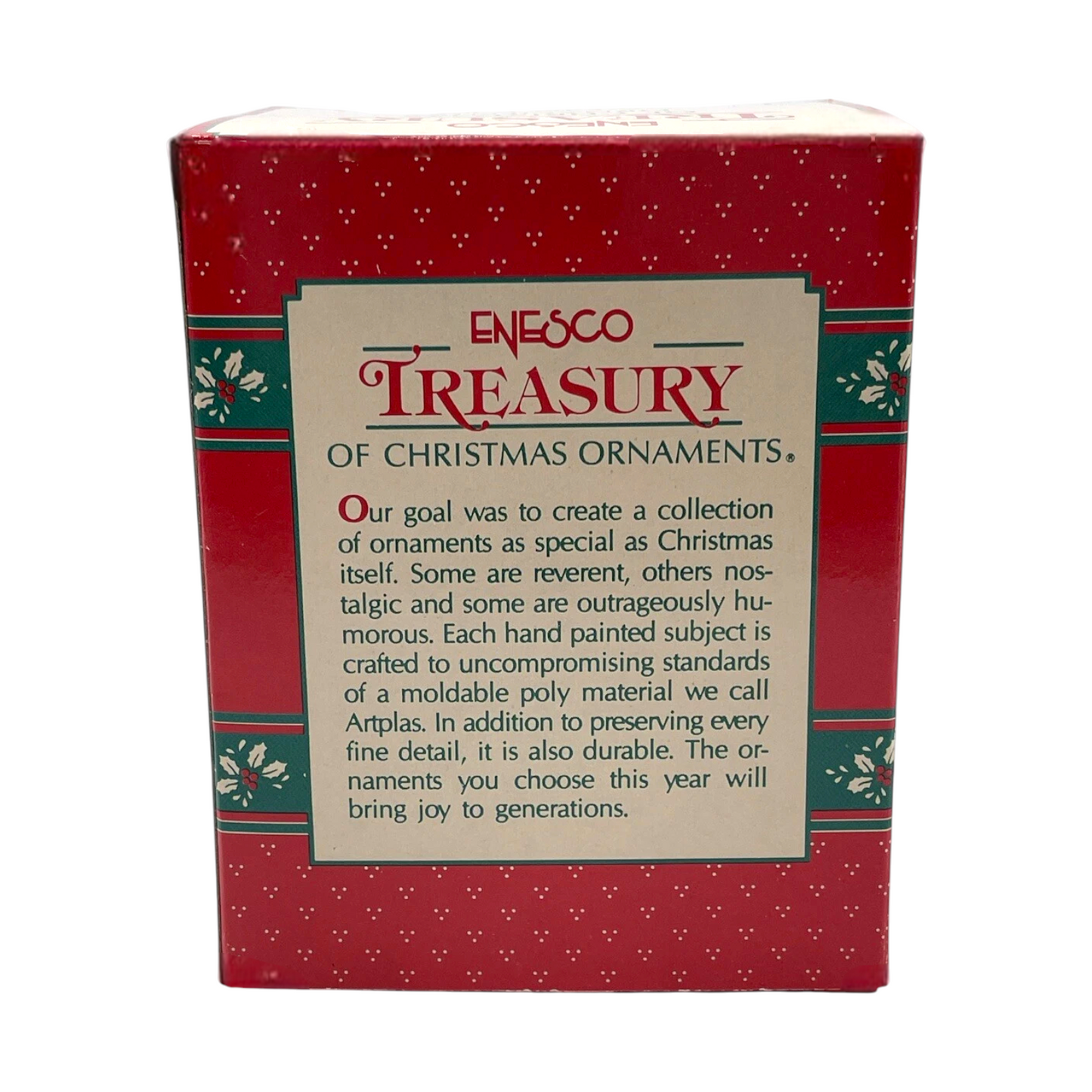 1991 Deck the Halls Enesco Ornament (Casino) 575127