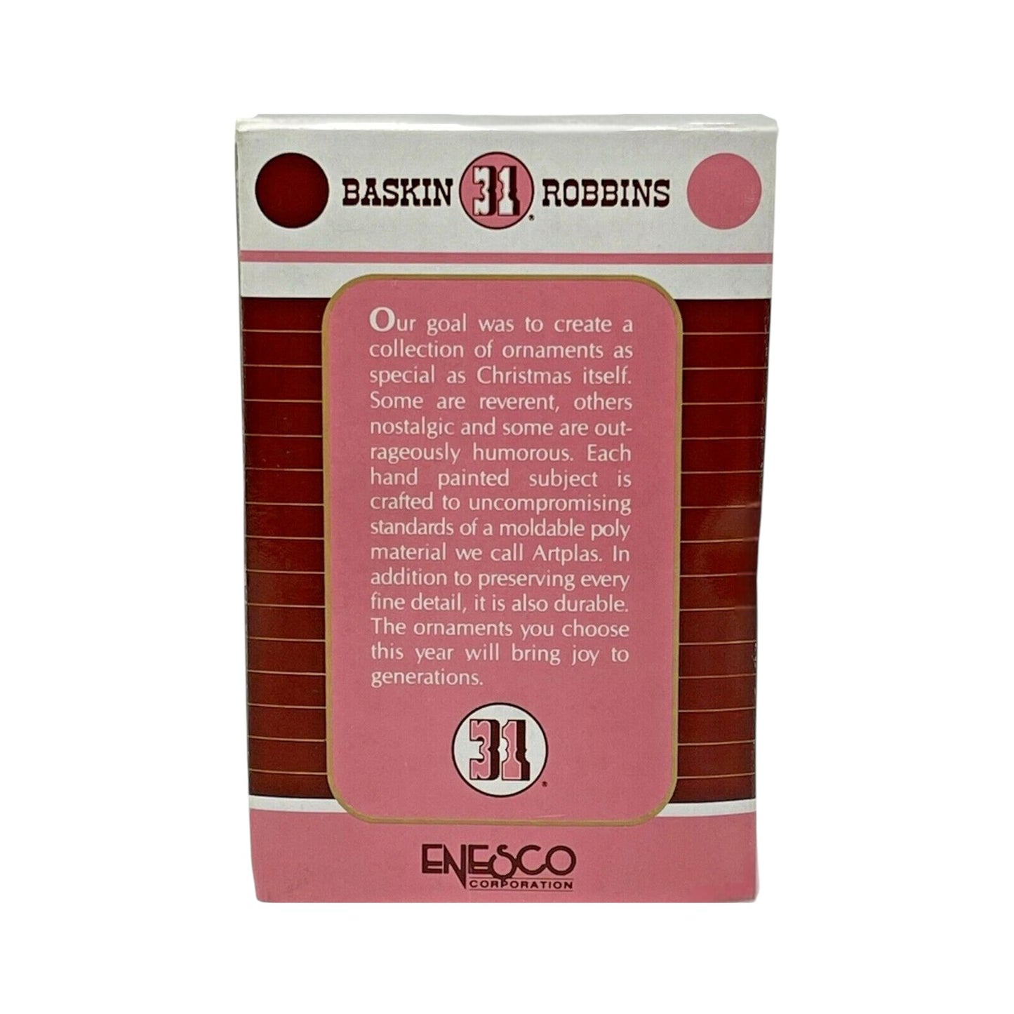 1991 Here's The Scoop (Baskin 31 Robbins)