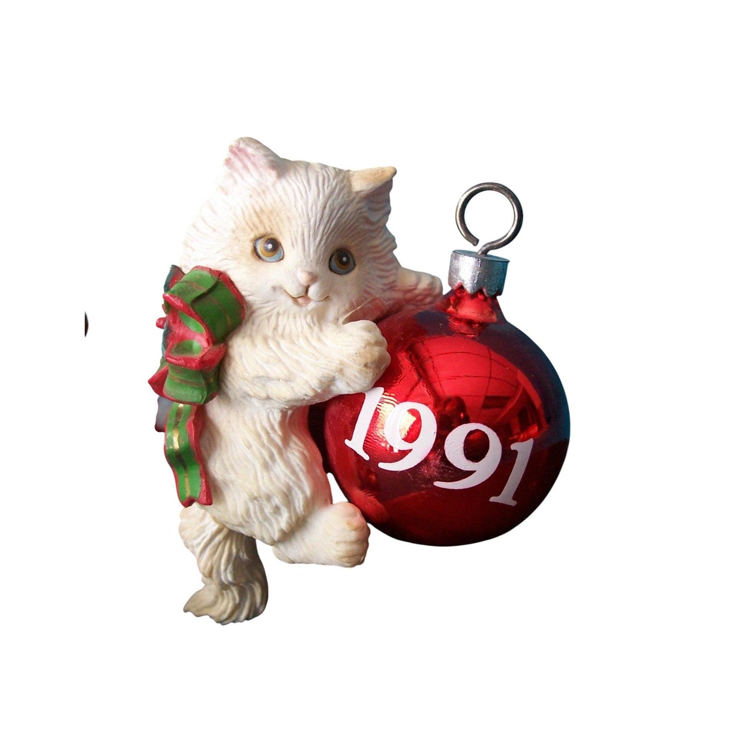 1991 Purr-fect Holidays Carlton Cards Ornaments (Kitten) 114871-0