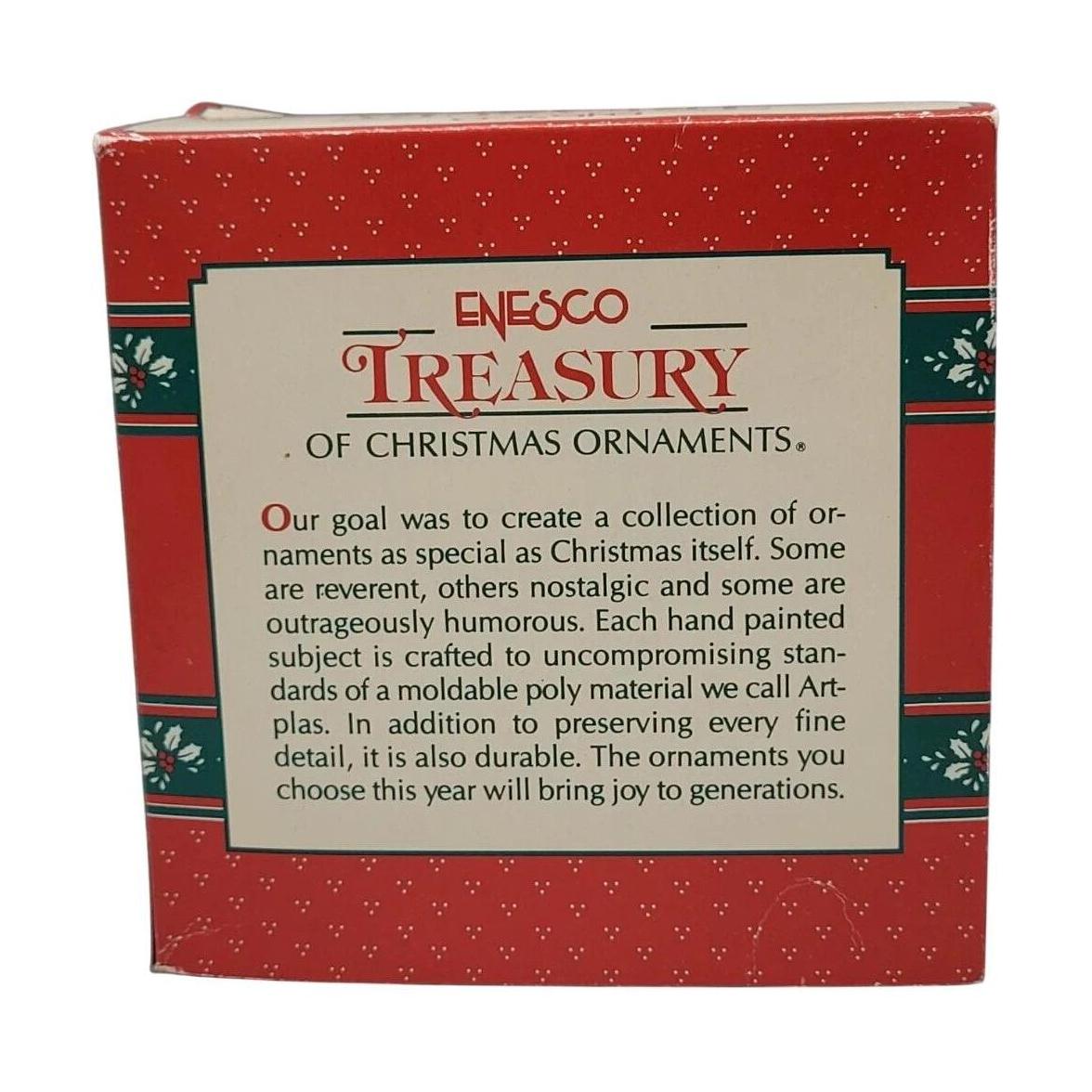 1991 Santa's Steed Enesco Ornament (Christmas Carousel) 587044