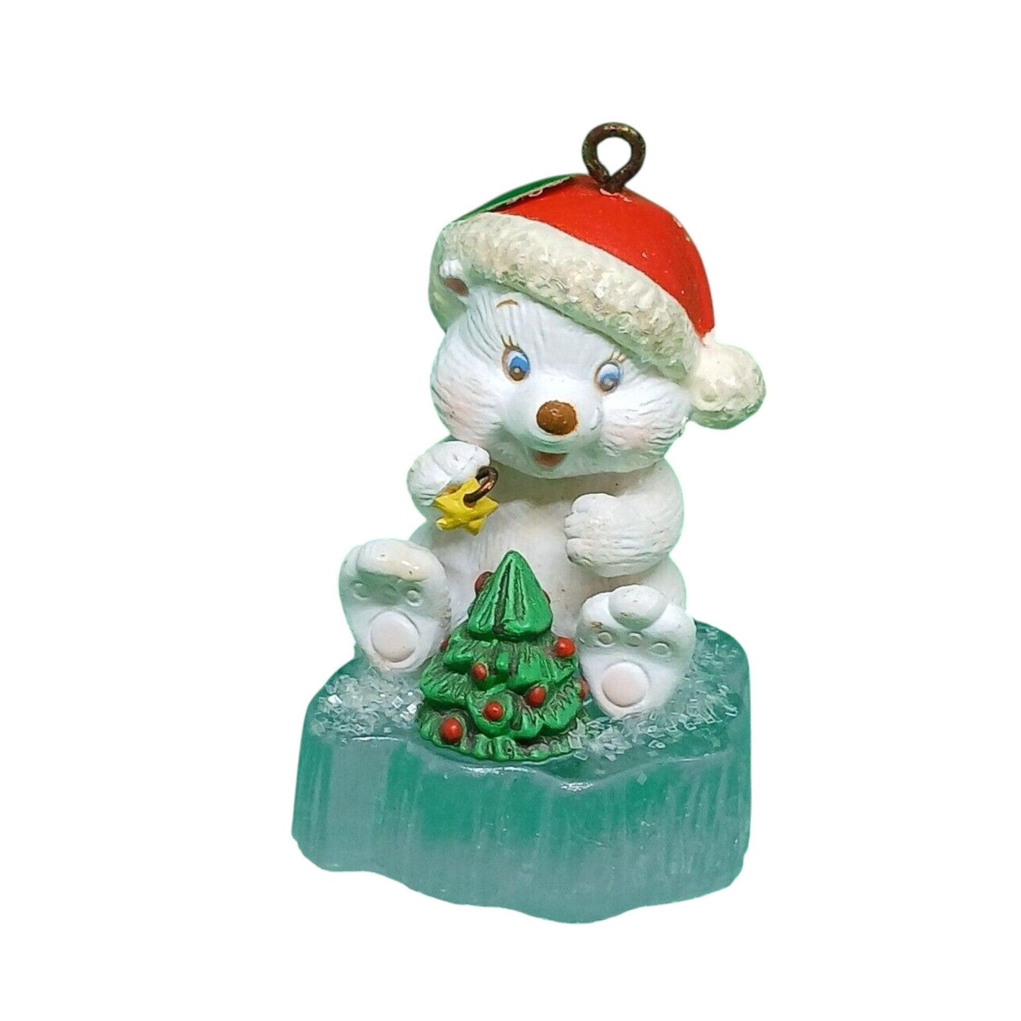 1991 The Wonder of Christmas Carlton Cards Ornaments (Polar Bear) 114875-3