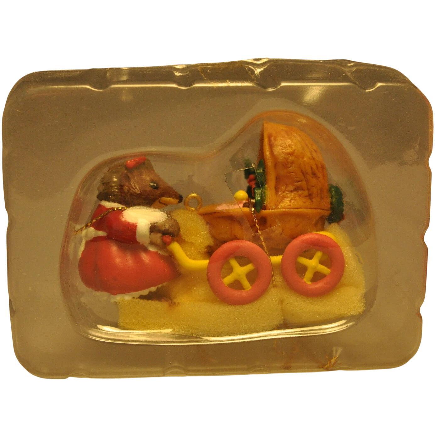 1991 "Walkin' With My Baby" - Fourth and Final Issue in the "In A Nutshell" Series Enesco Ornament (Baby) 561029