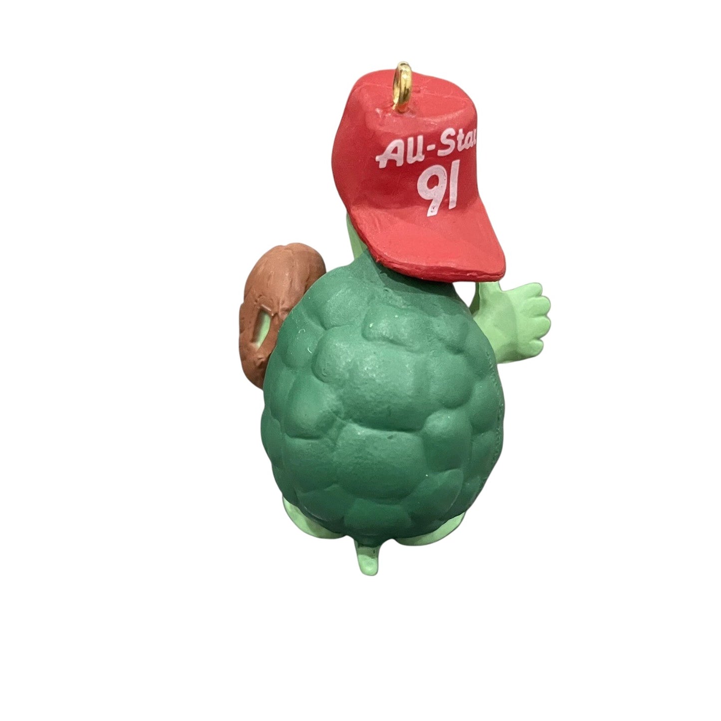 1991 All‑Star Turtle Baseball Hallmark Ornament (Baseball) QX5329