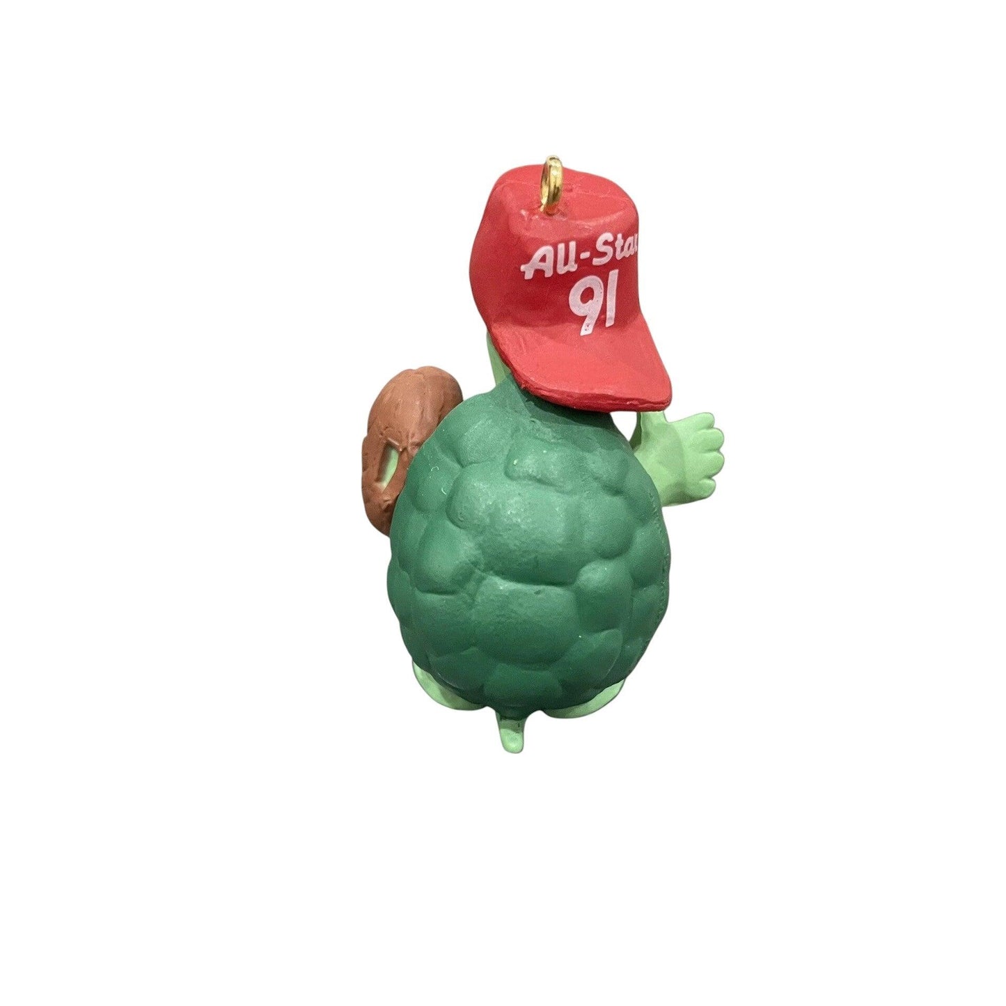 1991 All‑Star Turtle Baseball Hallmark Ornament (Baseball) QX5329