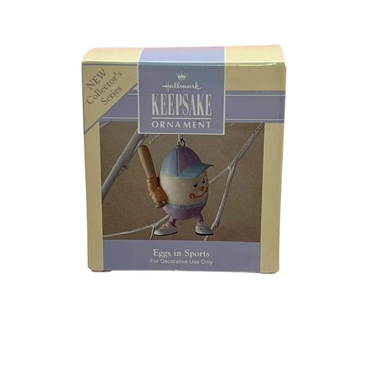 1991 Eggs in Sports Hallmark Ornament (Eggs in Sports) QEO9341