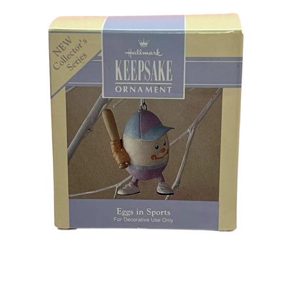1991 Eggs in Sports Hallmark Ornament (Eggs in Sports) QEO9341