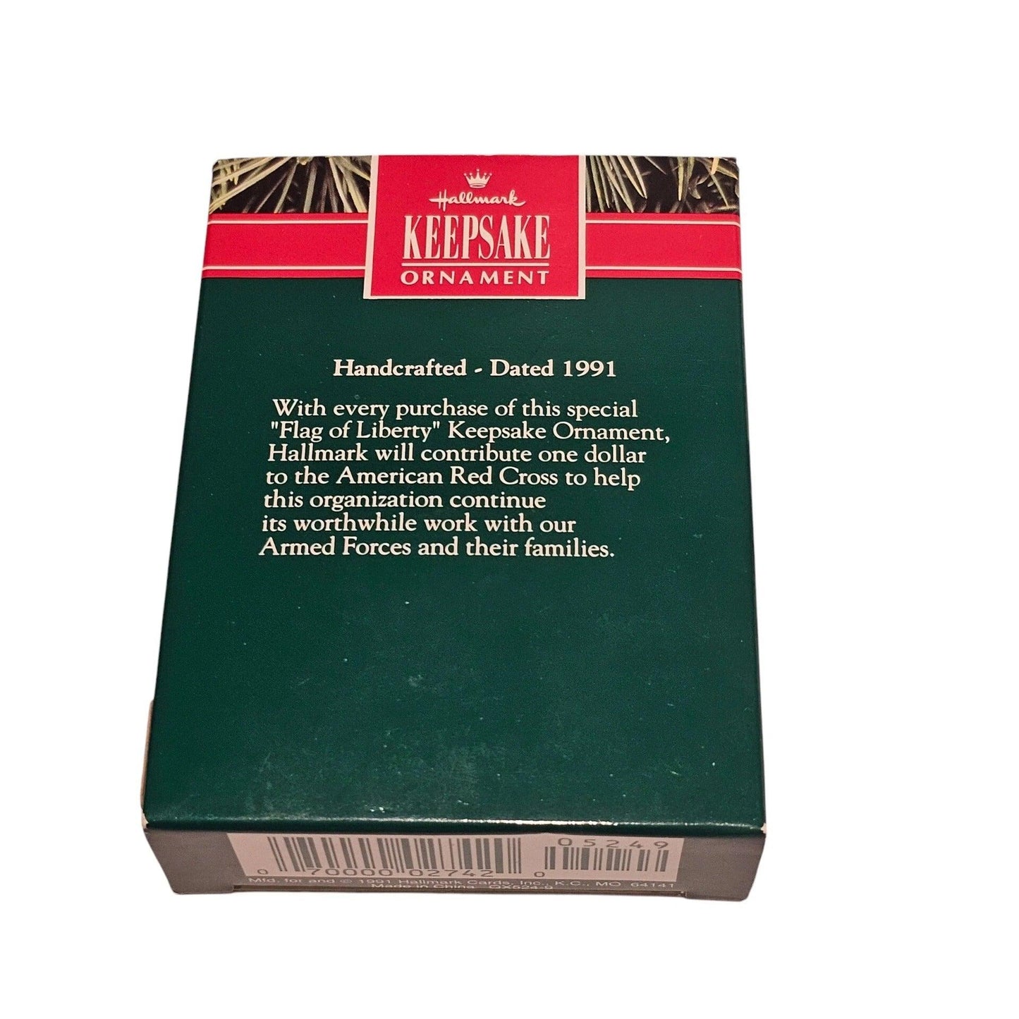 1991 Flag of Liberty Hallmark Ornament (Flag) qx5249