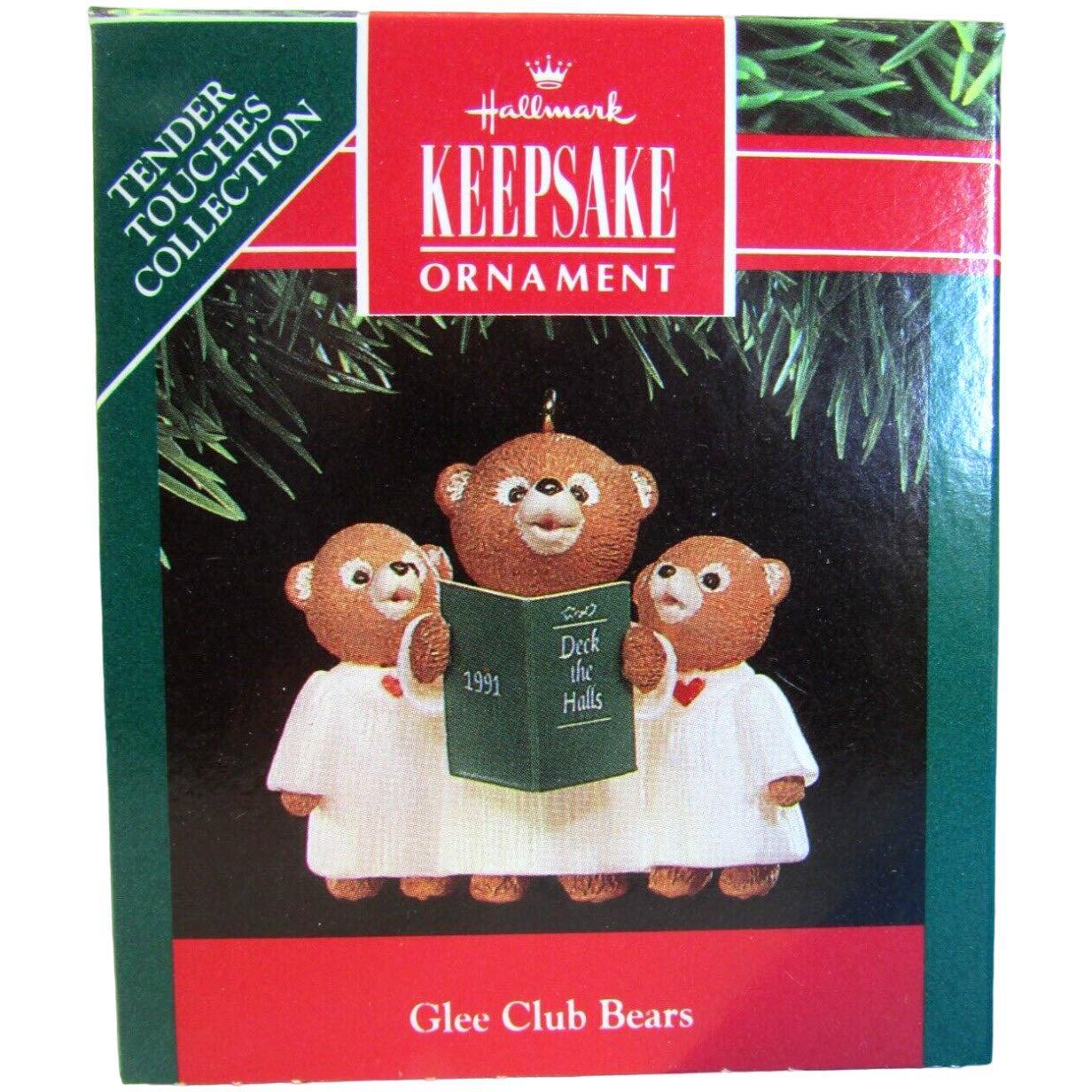 1991 Glee Club Bears Hallmark Ornament (Tender Touches) QX4969