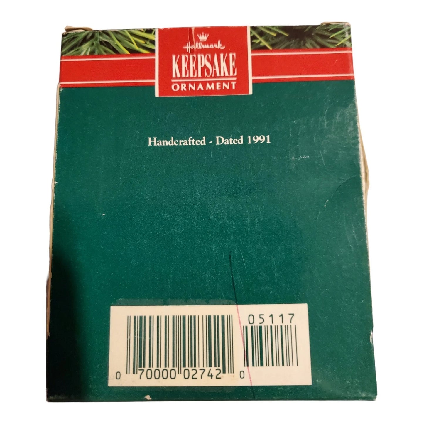 1991 GrandSon's First Christmas Hallmark Ornament (GrandSon) QX5117