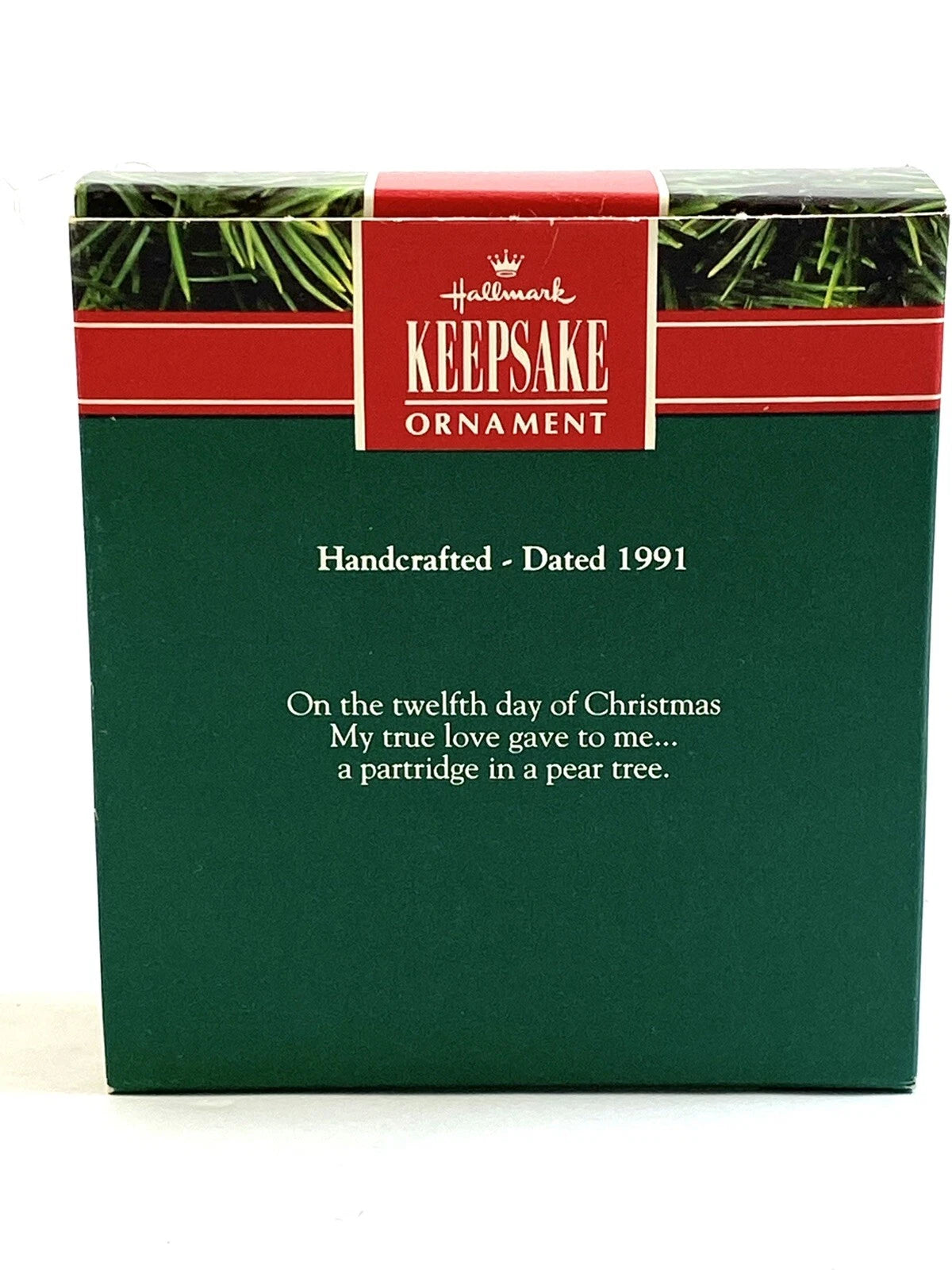 1991 Partridge in a Pear Tree Hallmark Ornament (Bird) QX5297