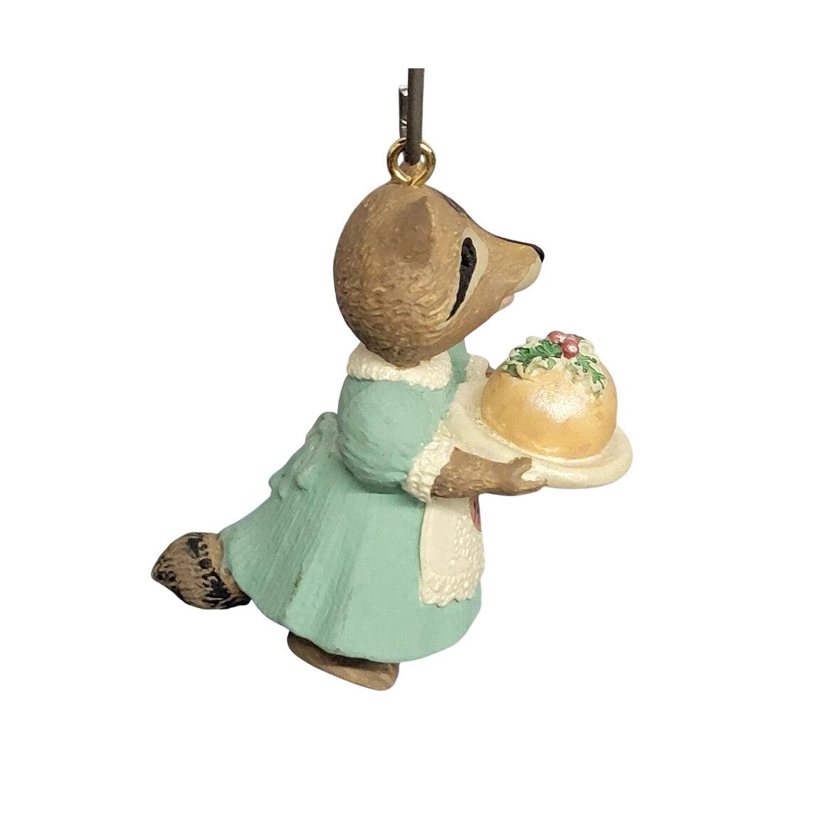1991 Plum Delightful Hallmark Ornament (Tender Touches) QX4977